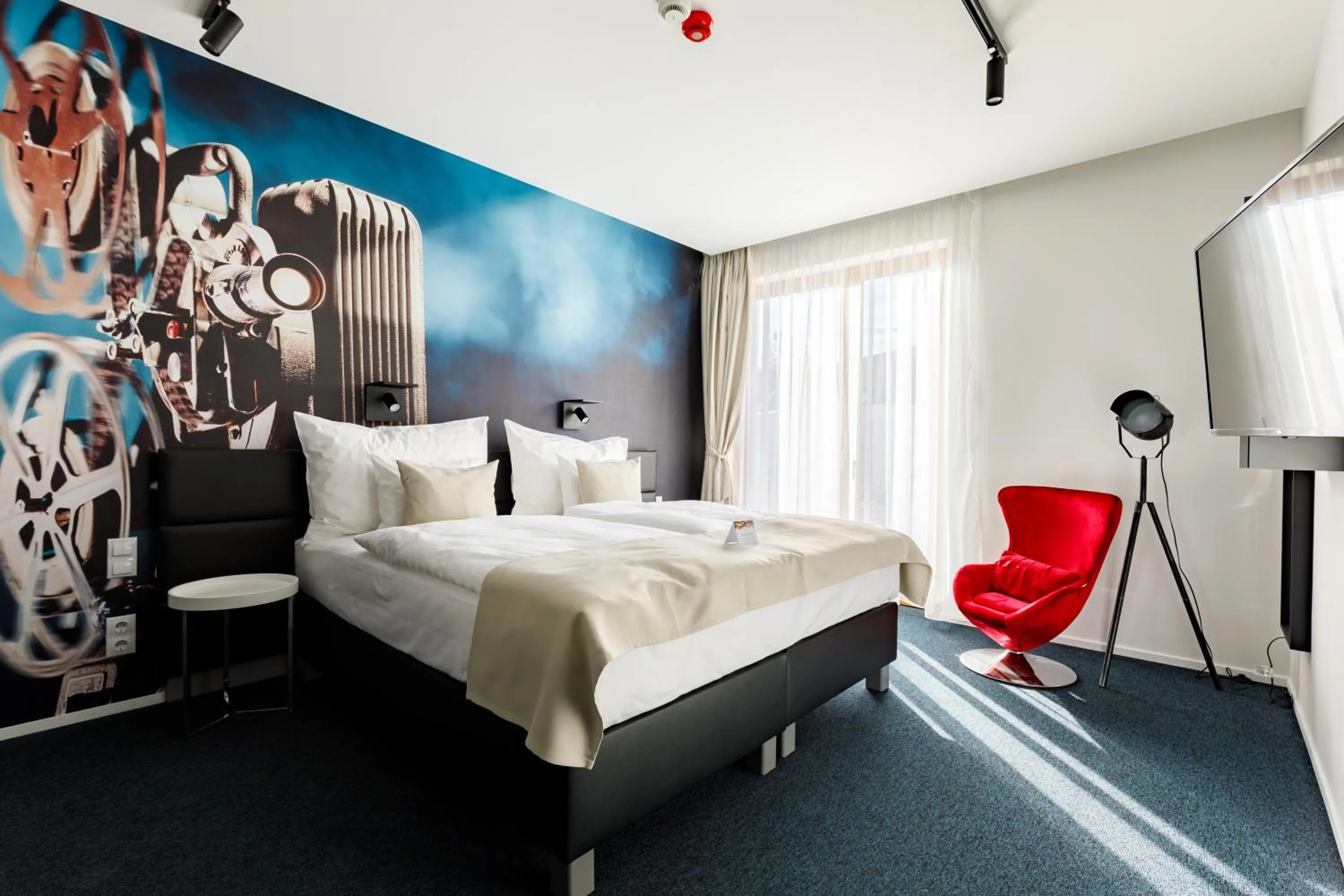 Bed in Hotel Historia Malomkert