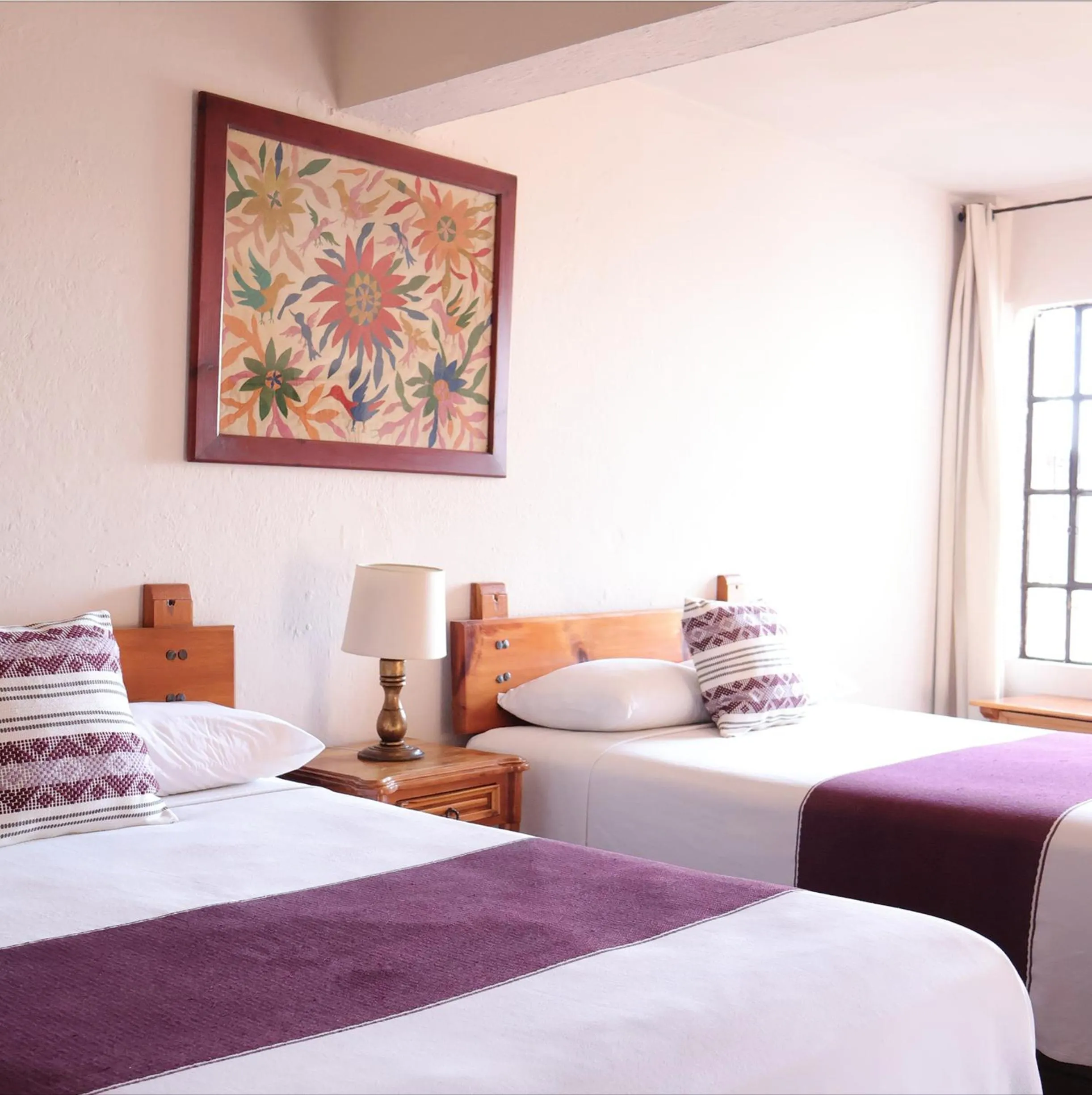 Bed in Hotel los Arcos