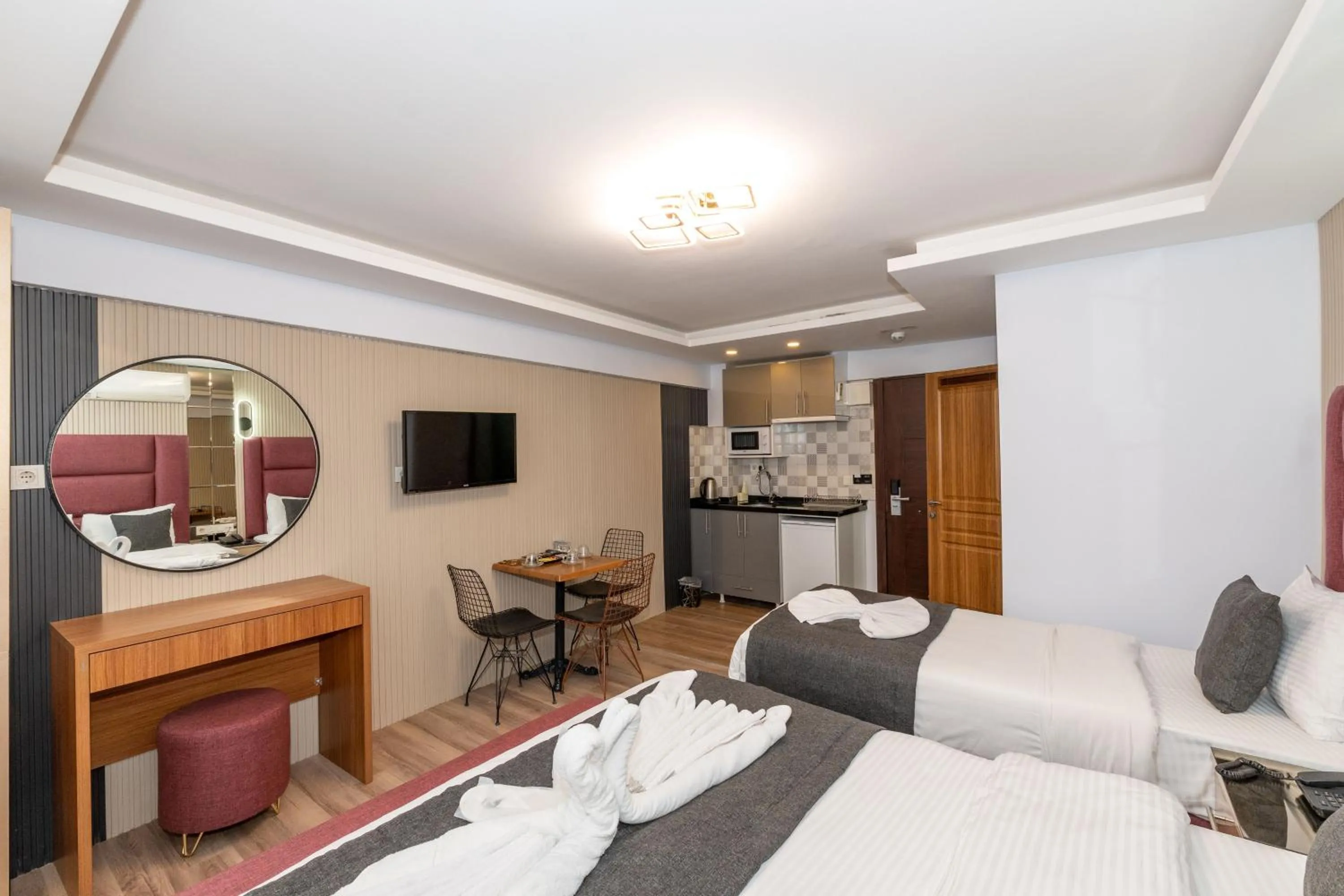 Bed in T-Square Residence