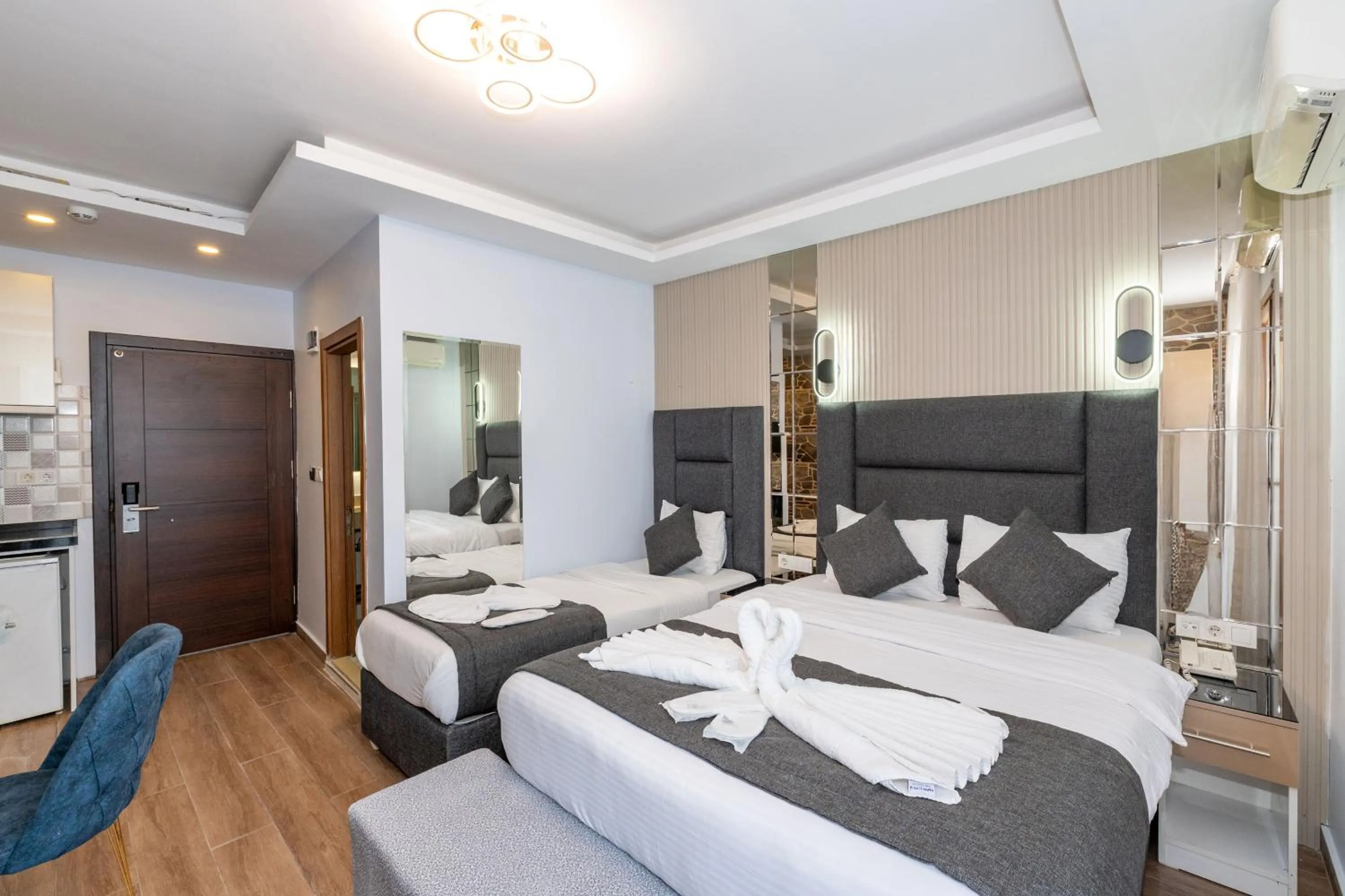 Bed in T-Square Residence