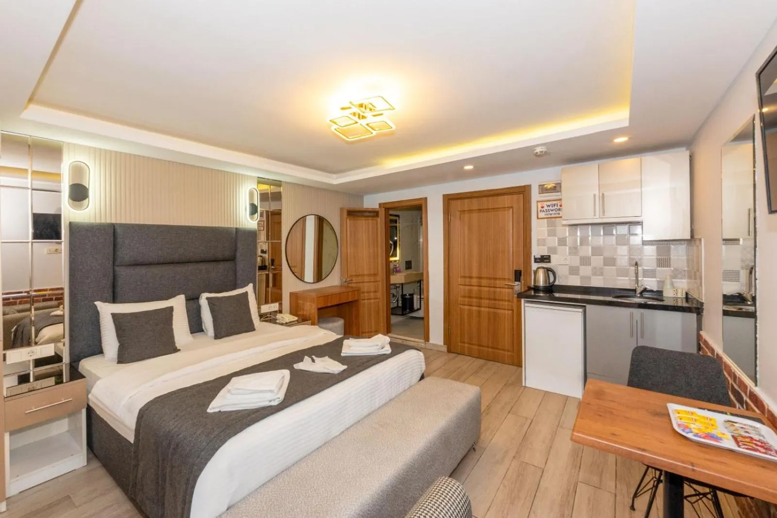 Bed in T-Square Residence