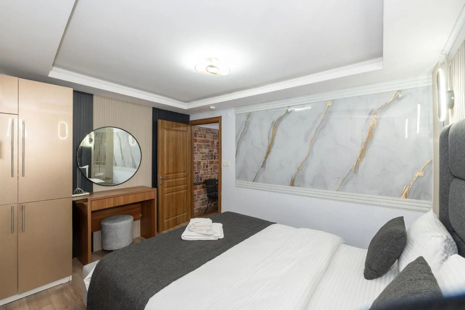 Bed in T-Square Residence