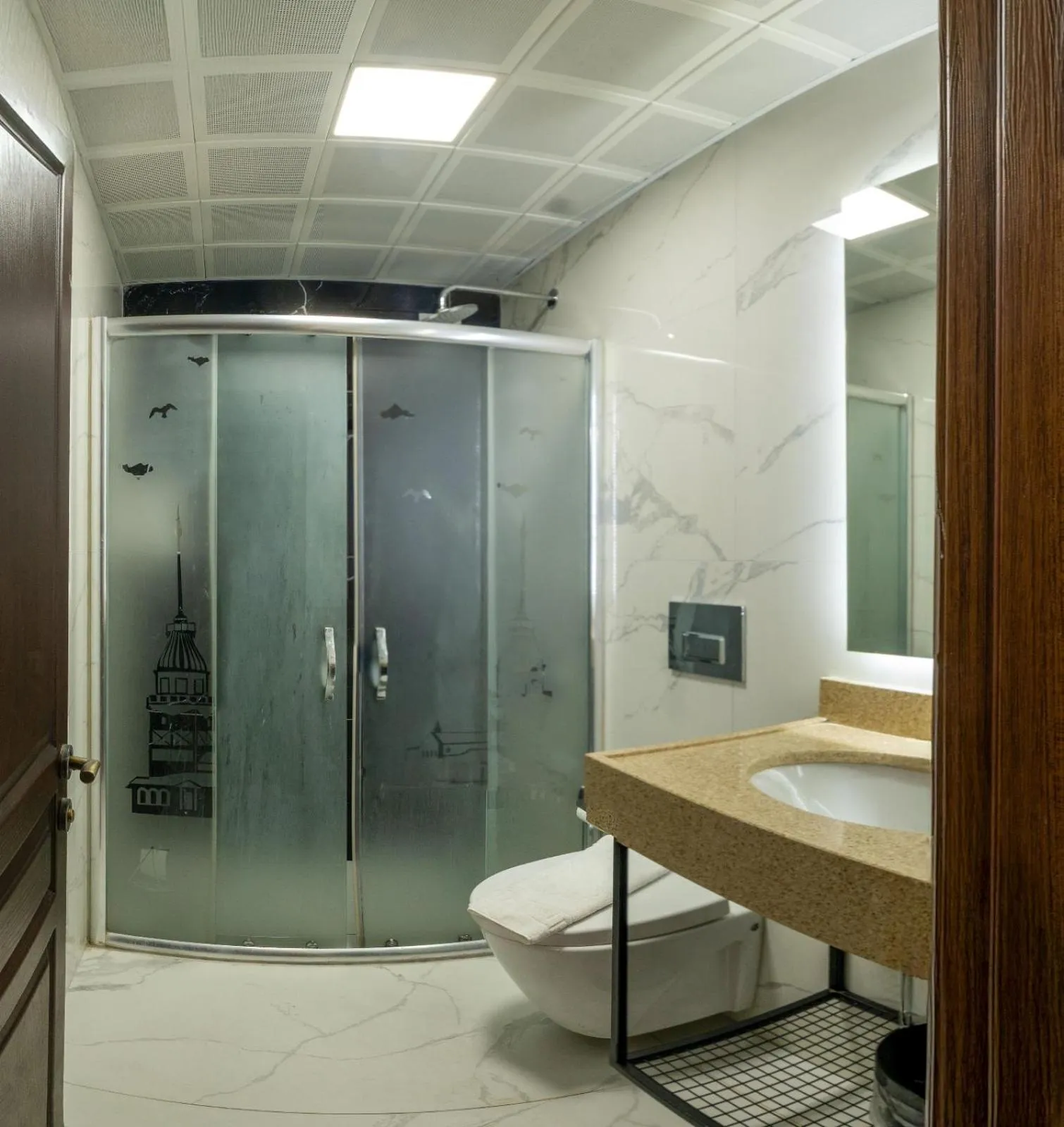 Shower in T-Square Residence