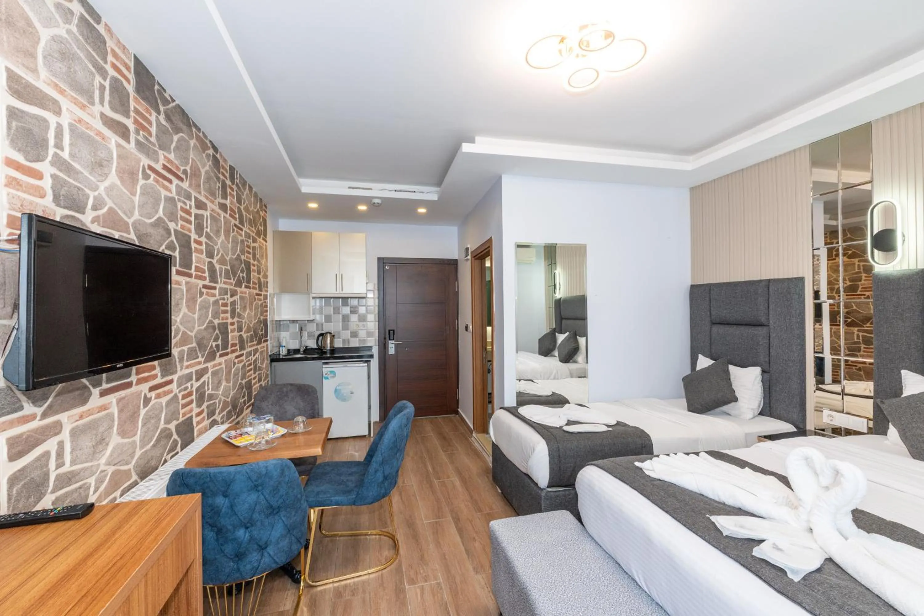 Bed in T-Square Residence