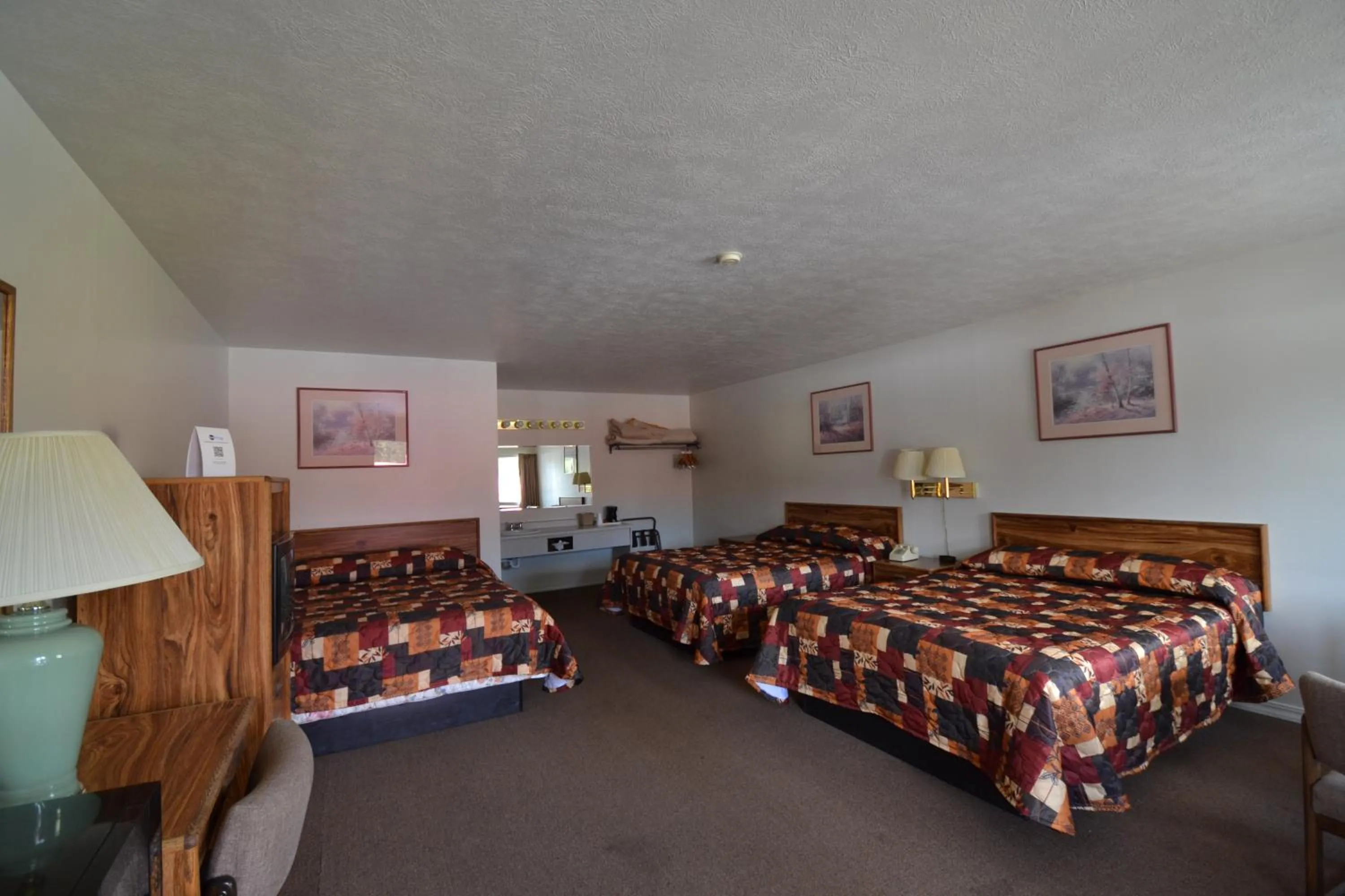 Bed in Dude & Roundup