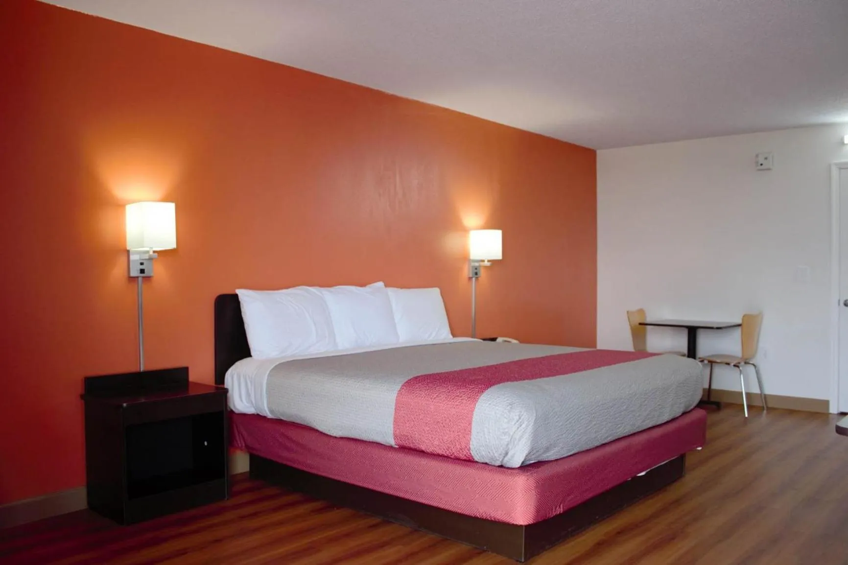 Bed in Motel 6-Cleveland, TN