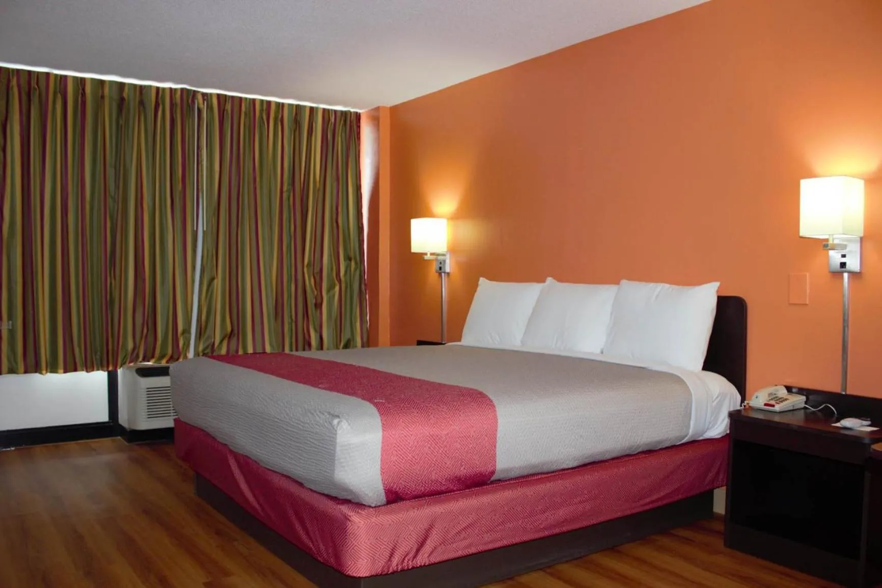 Bed in Motel 6-Cleveland, TN