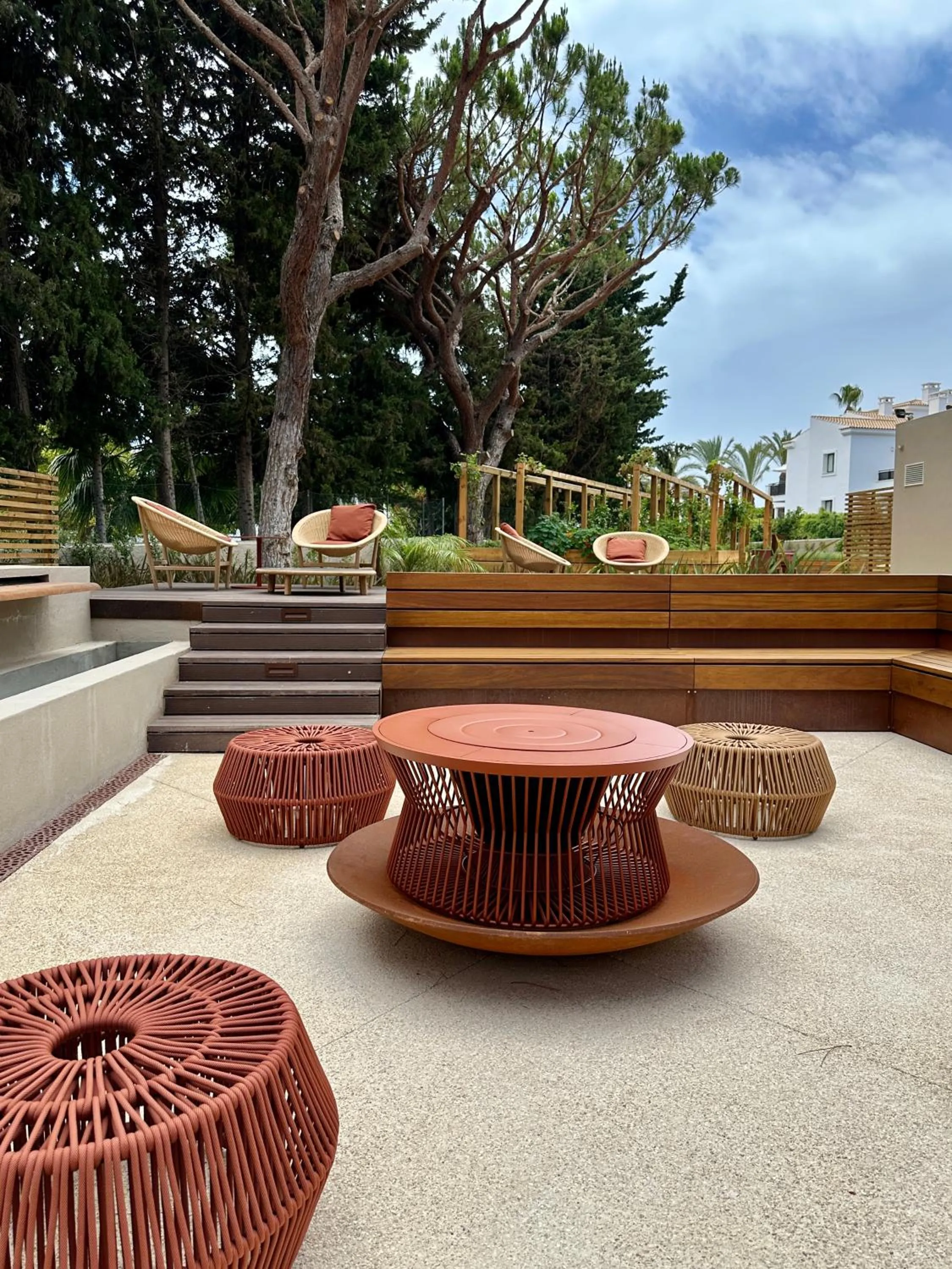 fireplace in Falésia Hotel - Adults Only