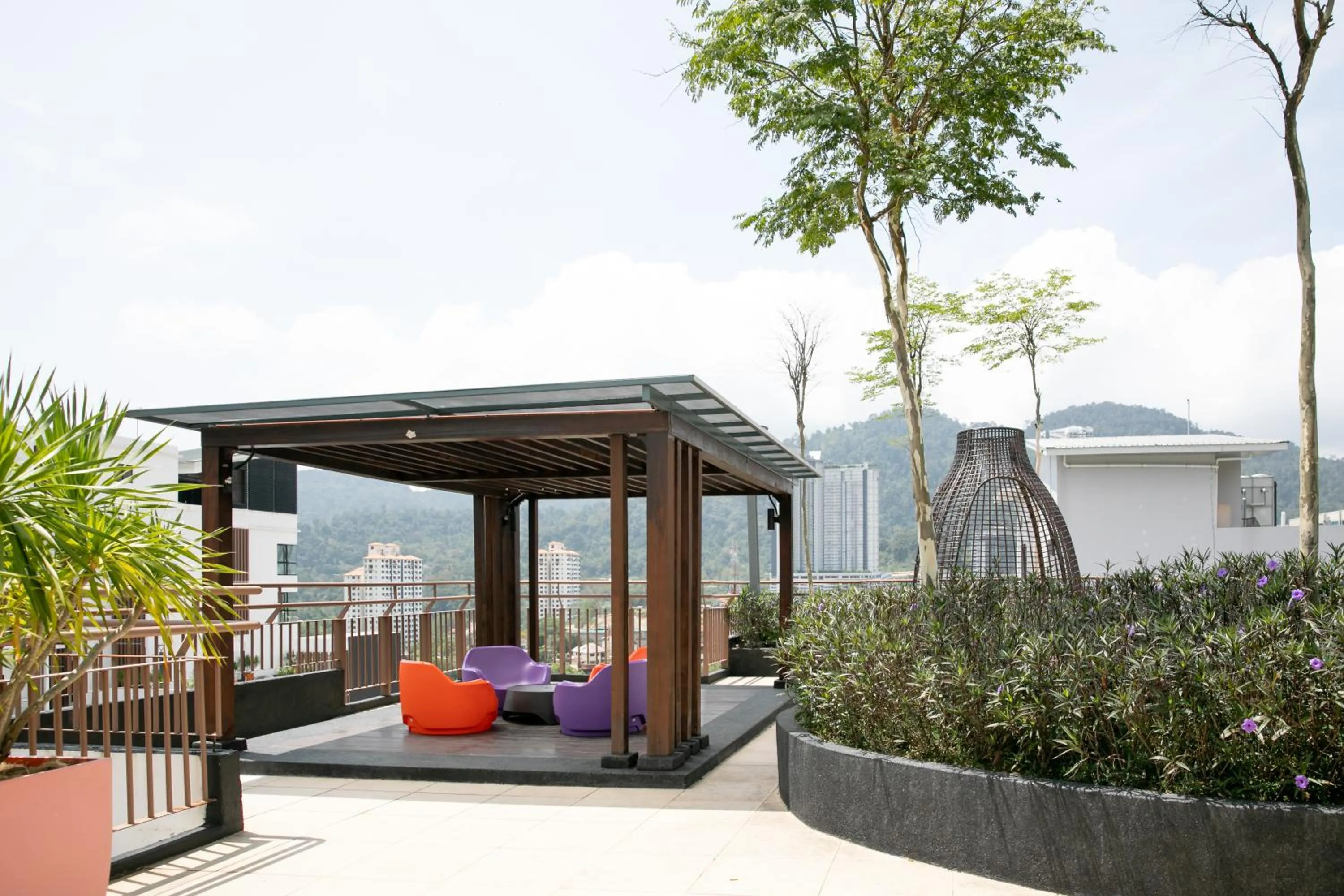 BBQ facilities in The Tropic@Midhill Genting (Free Wi-Fi)