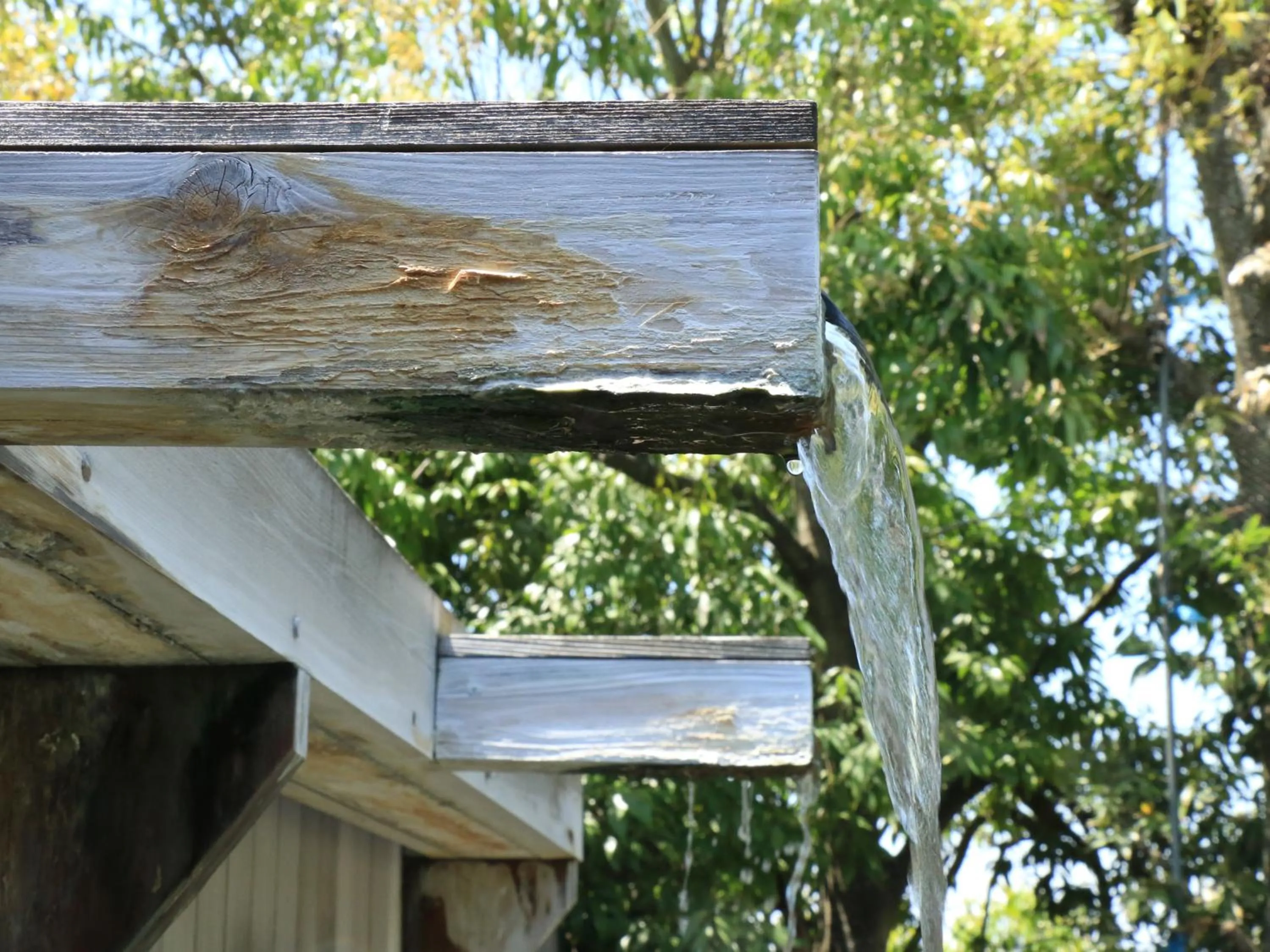 Hot Spring Bath in Minshuku Miyama