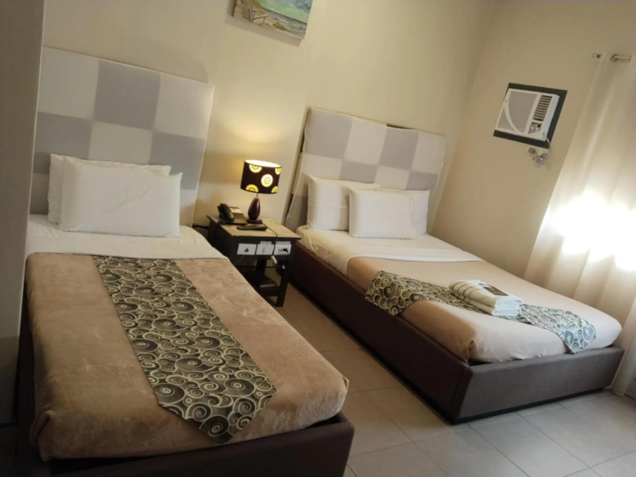 Bed in Grande Vista Hotel