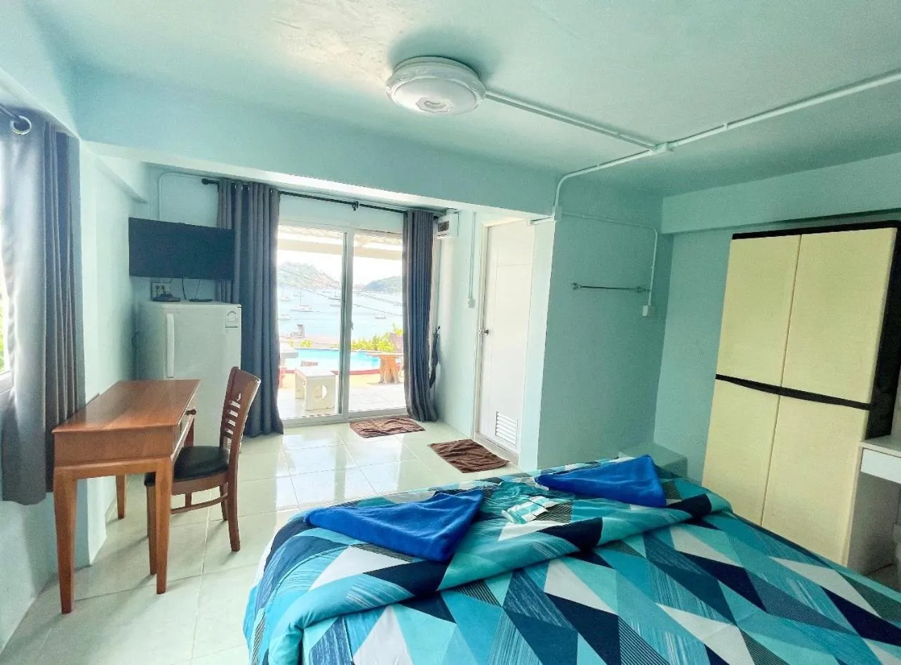 Bed in Naiharn On The Rock Resort Phuket