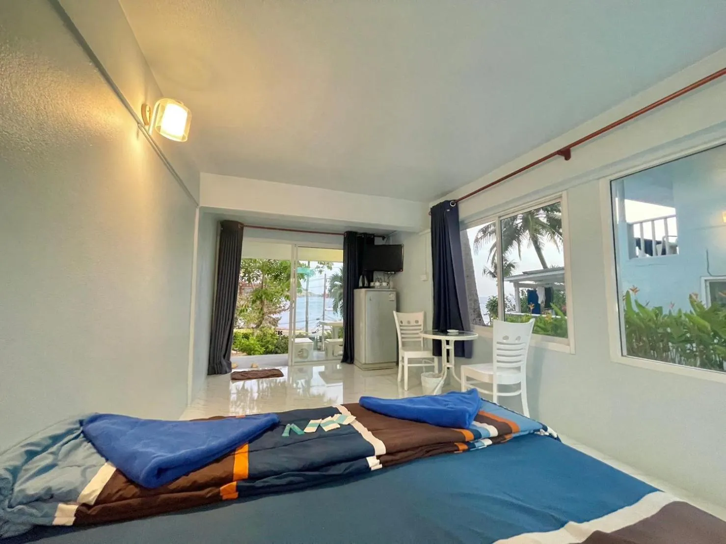 Bed in Naiharn On The Rock Resort Phuket