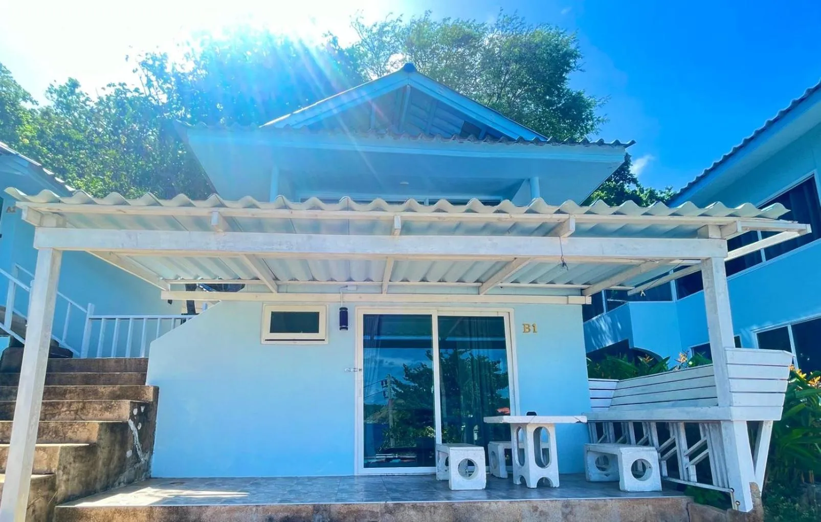 Property building in Naiharn On The Rock Resort Phuket