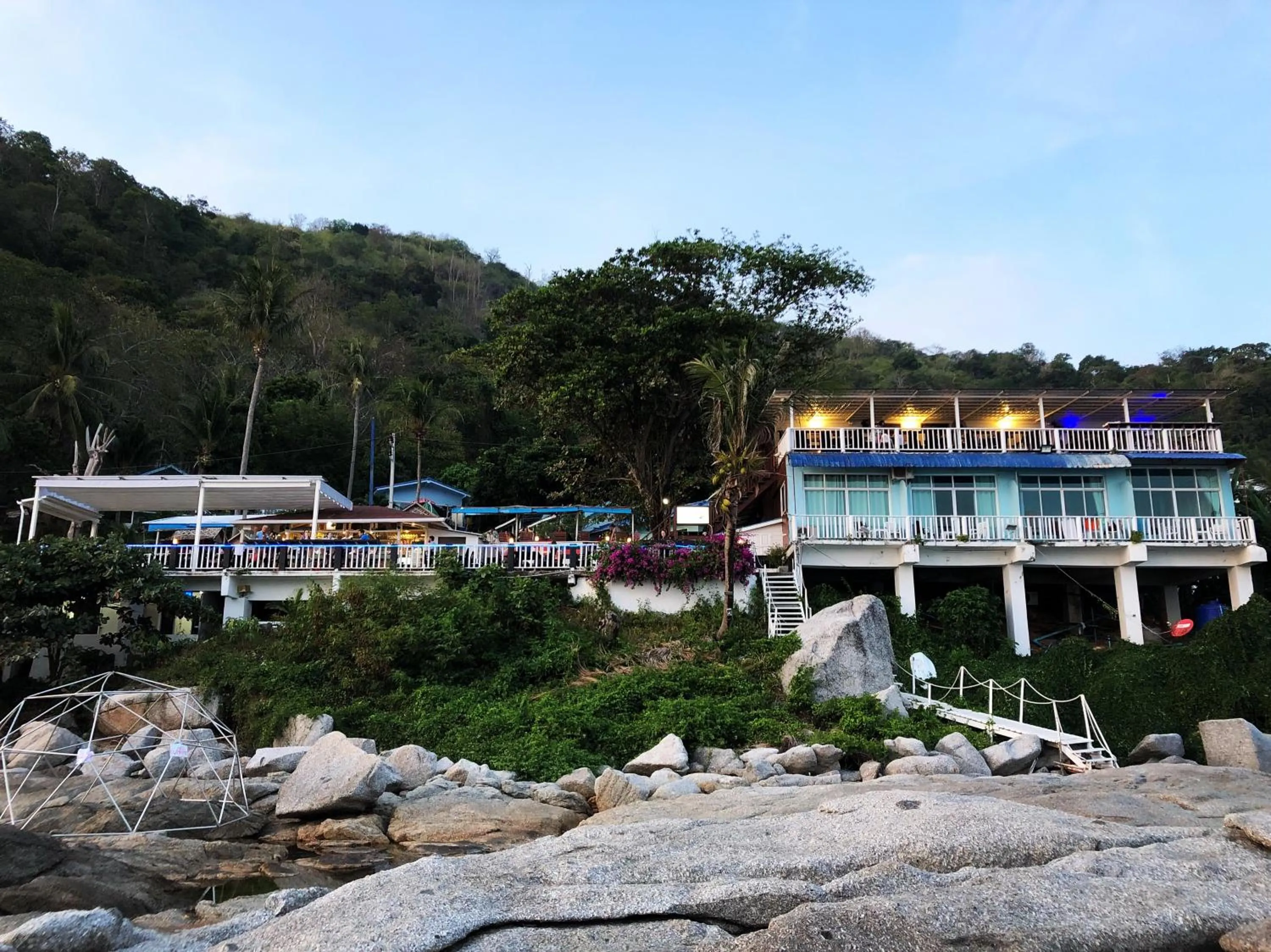 Property building in Naiharn On The Rock Resort Phuket
