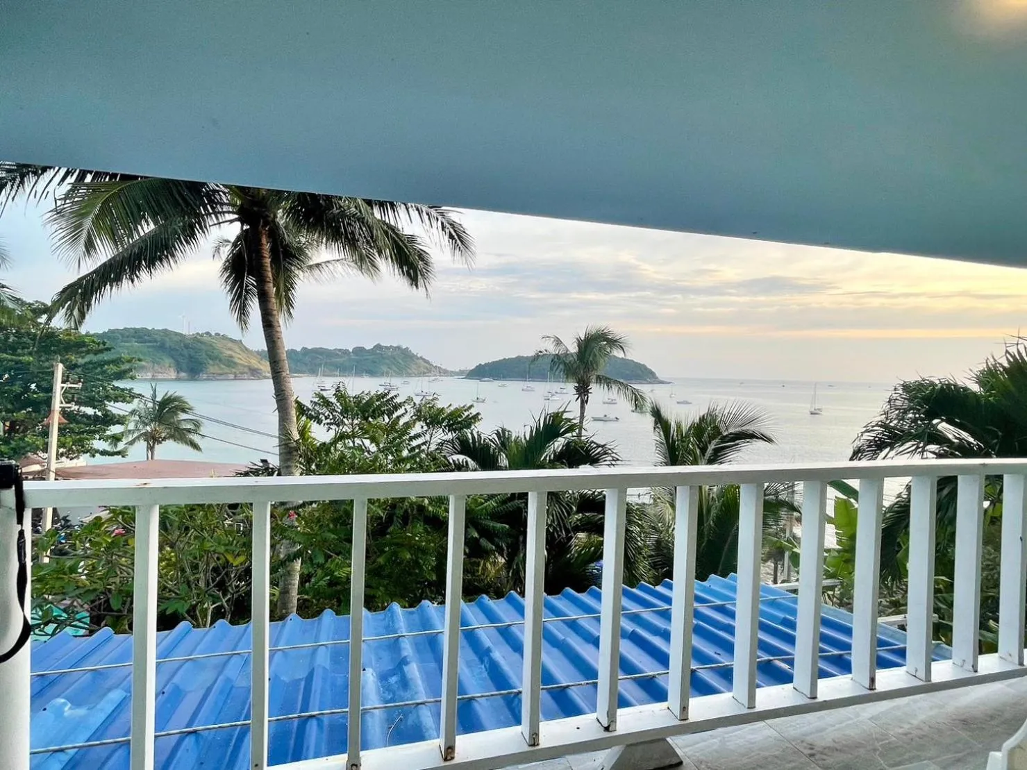 Patio in Naiharn On The Rock Resort Phuket
