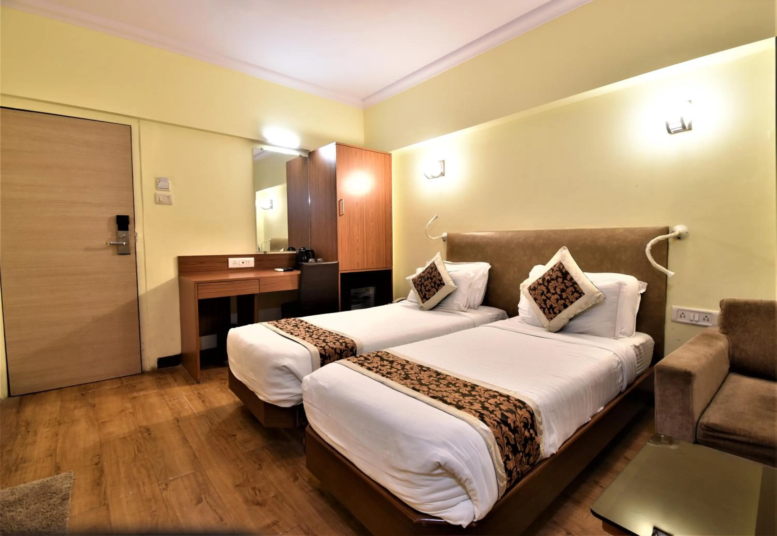 Bed in Hotel Atlantic