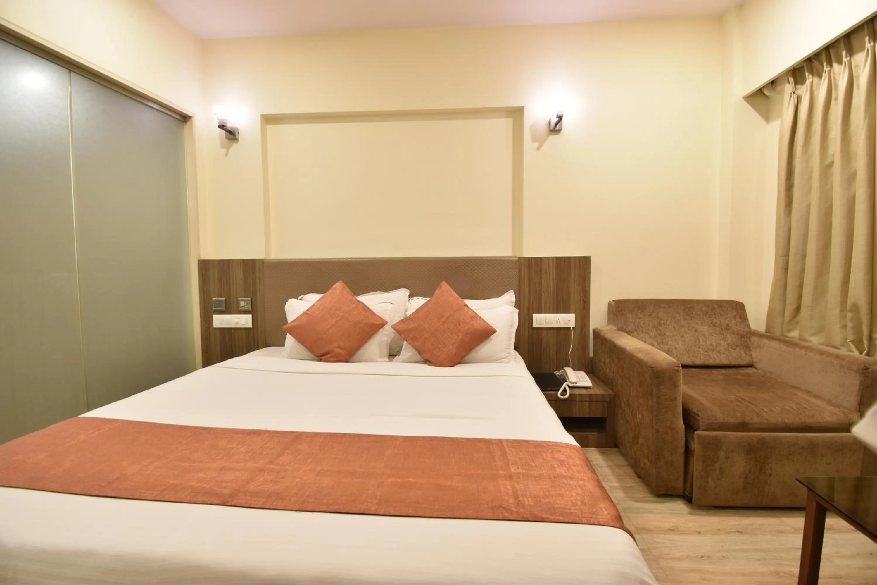 Bed in Hotel Atlantic