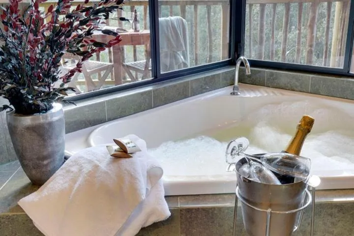 Bathroom in Lemonthyme Wilderness Retreat
