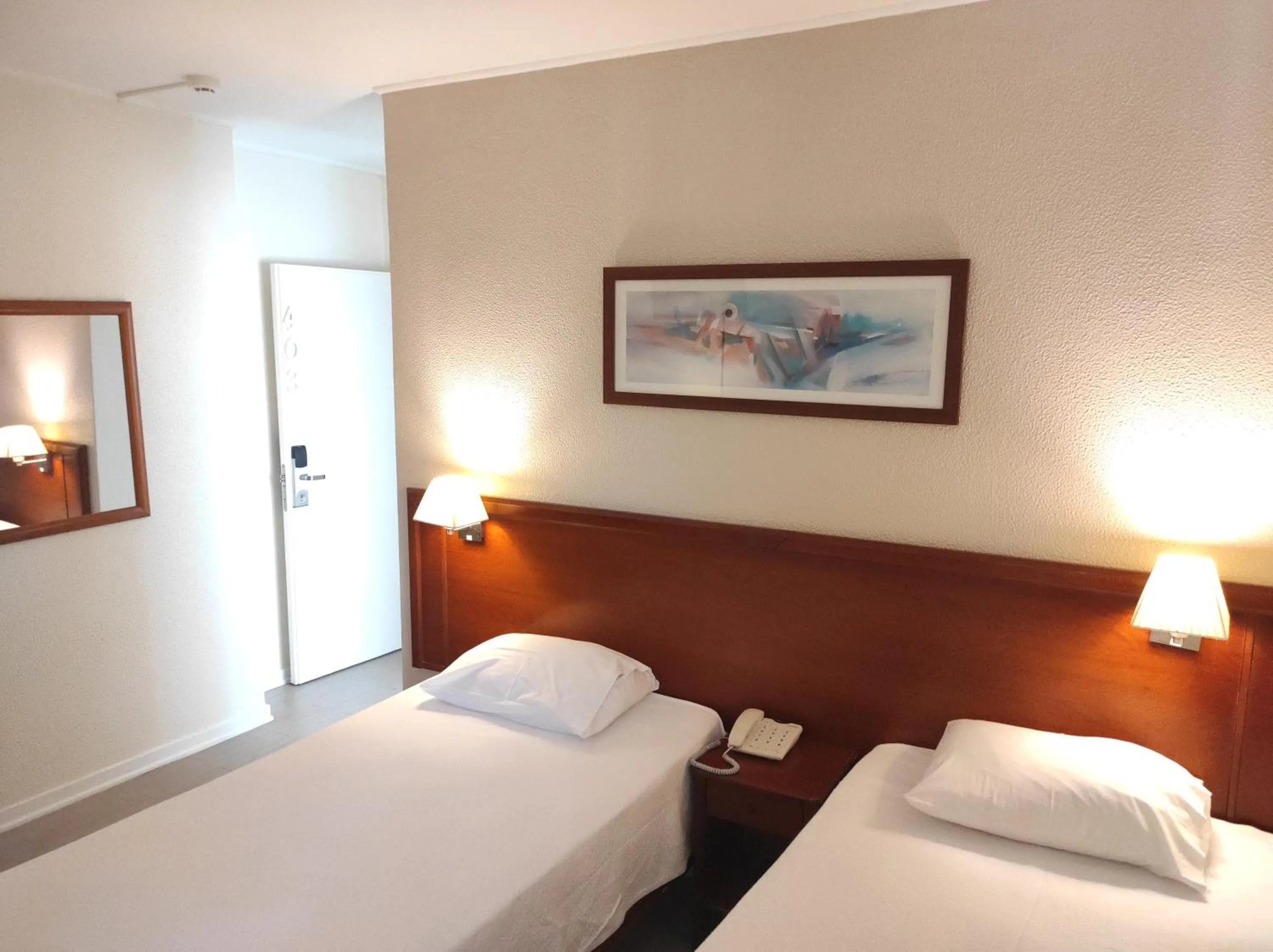 Bed in Hotel São Mamede Estoril