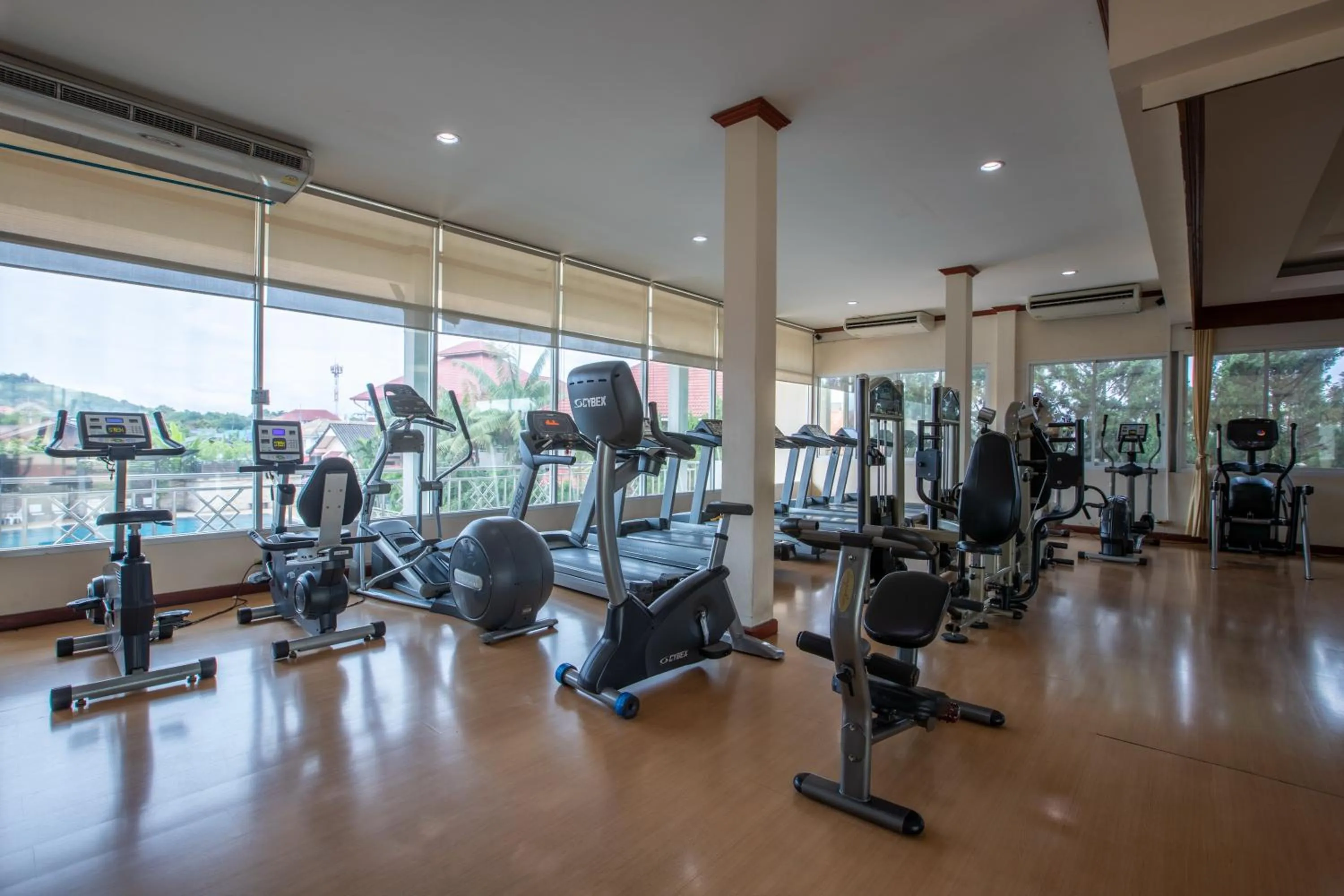 Fitness centre/facilities in Pimann Inn Hotel
