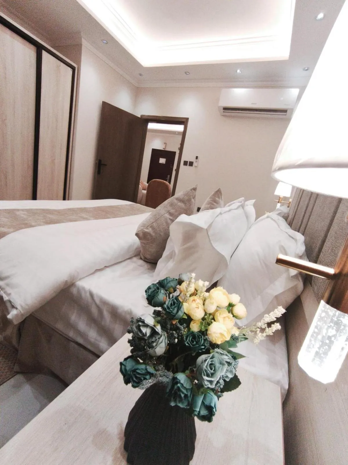 Bed in Burj Al Hayat Furnished Suites - Al Malaz