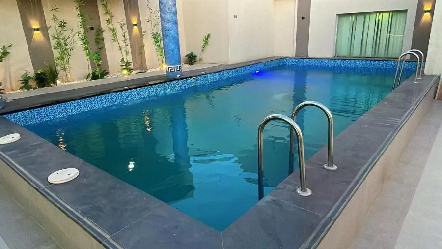 Swimming pool in Burj Al Hayat Furnished Suites - Al Malaz