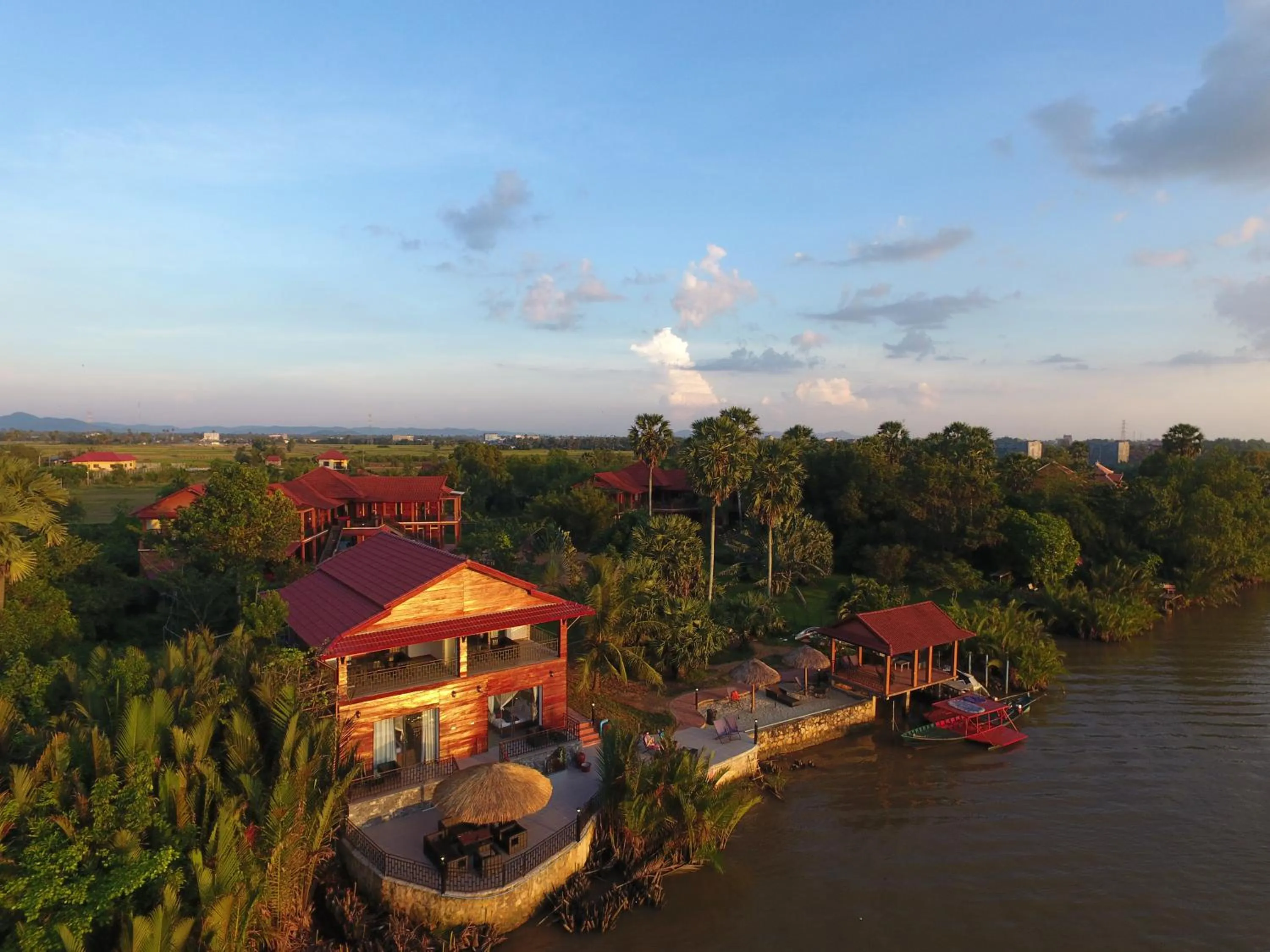 Garden view in Villa Vedici