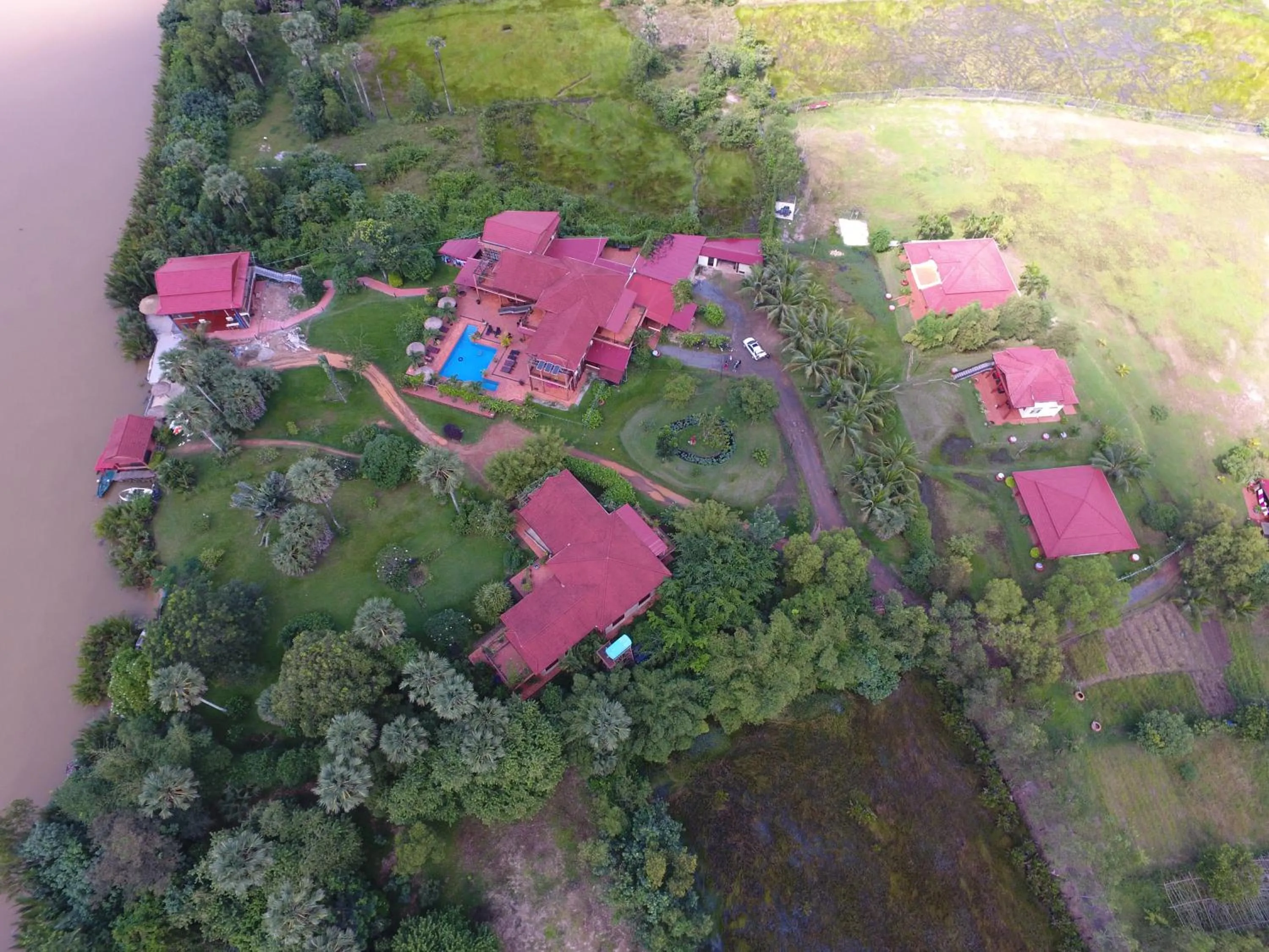 Garden in Villa Vedici