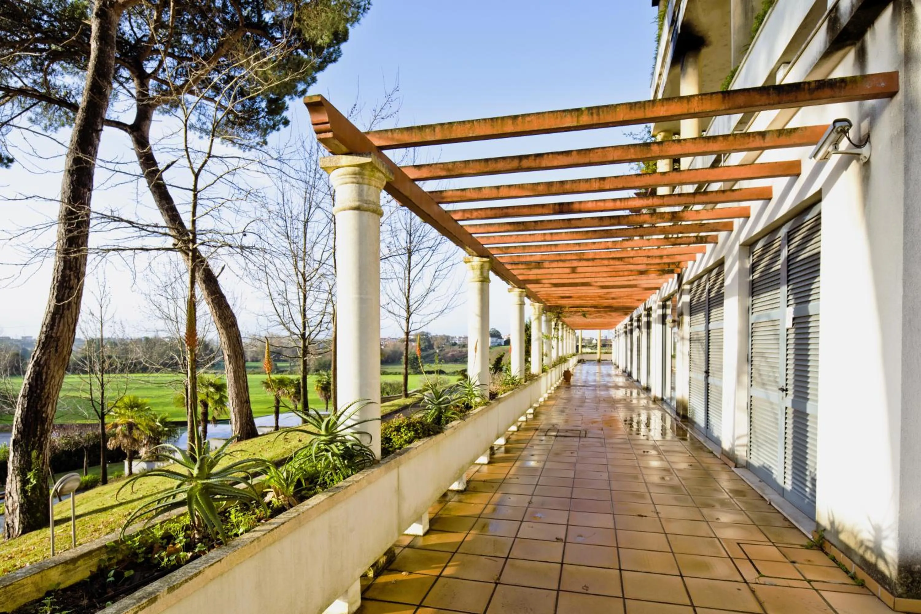 Balcony/Terrace in Lam Hotel Estarreja