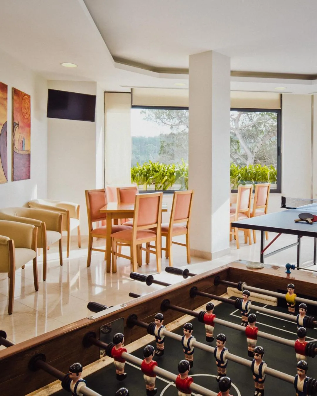 Game Room in Lam Hotel Estarreja