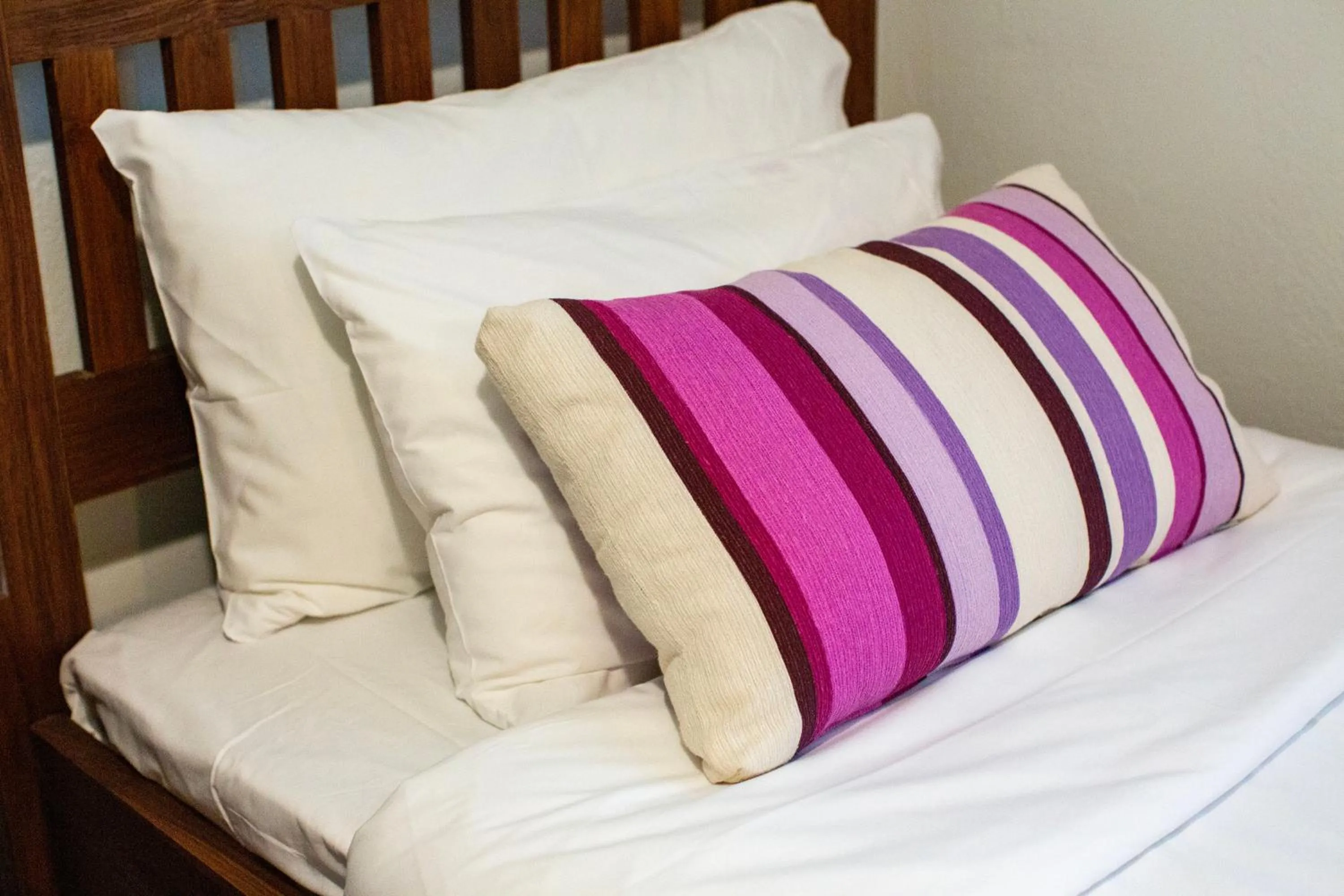 Bed in Kastro Apartments