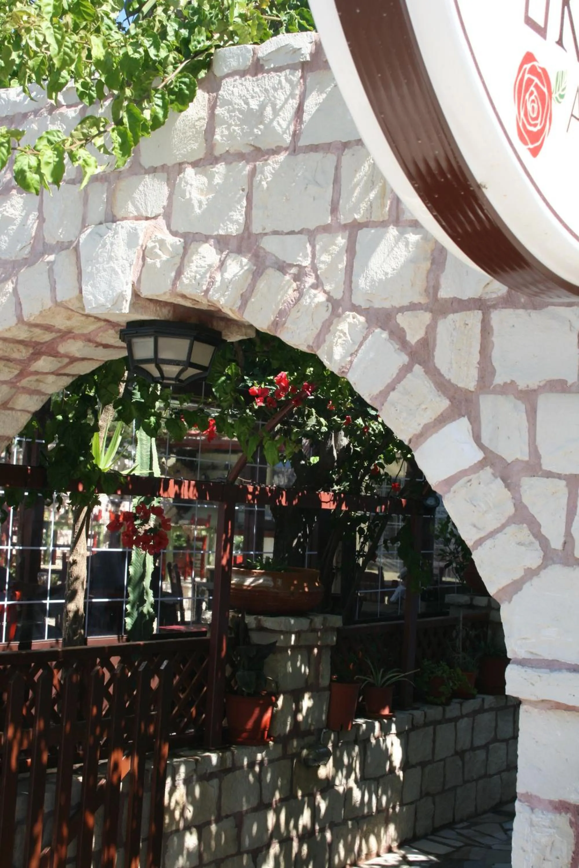 Garden in Kastro Apartments