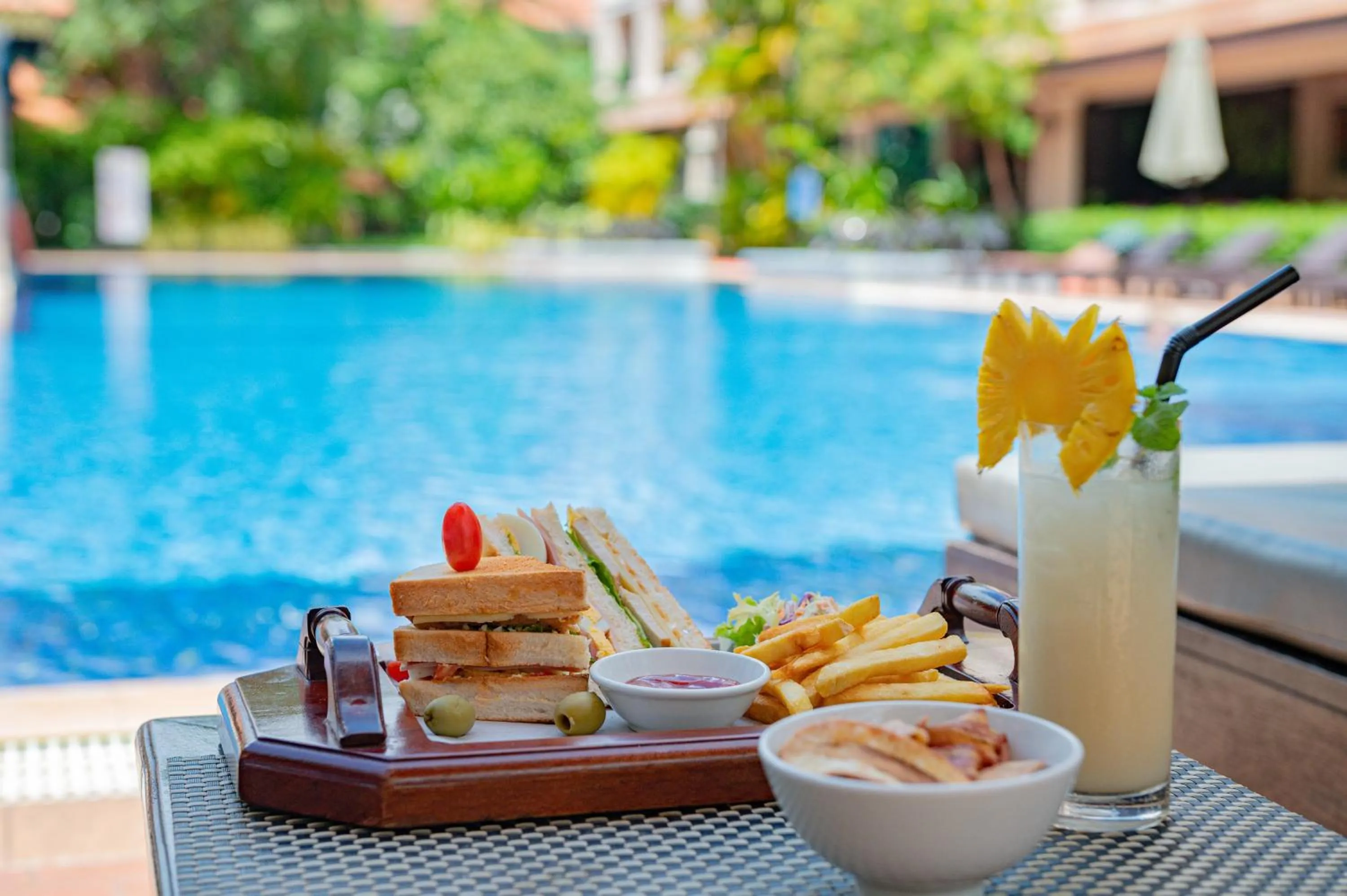 Food and drinks in Somadevi Angkor Premium