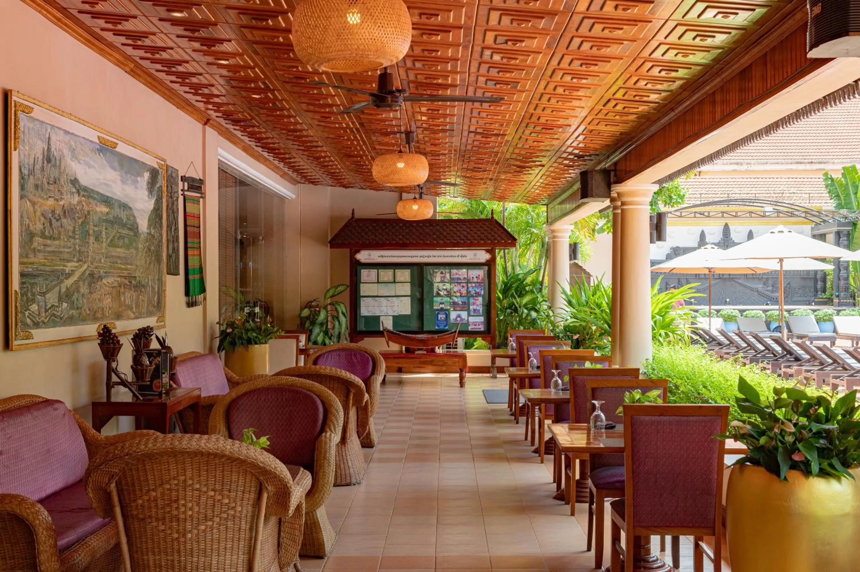 Balcony/Terrace in Somadevi Angkor Premium