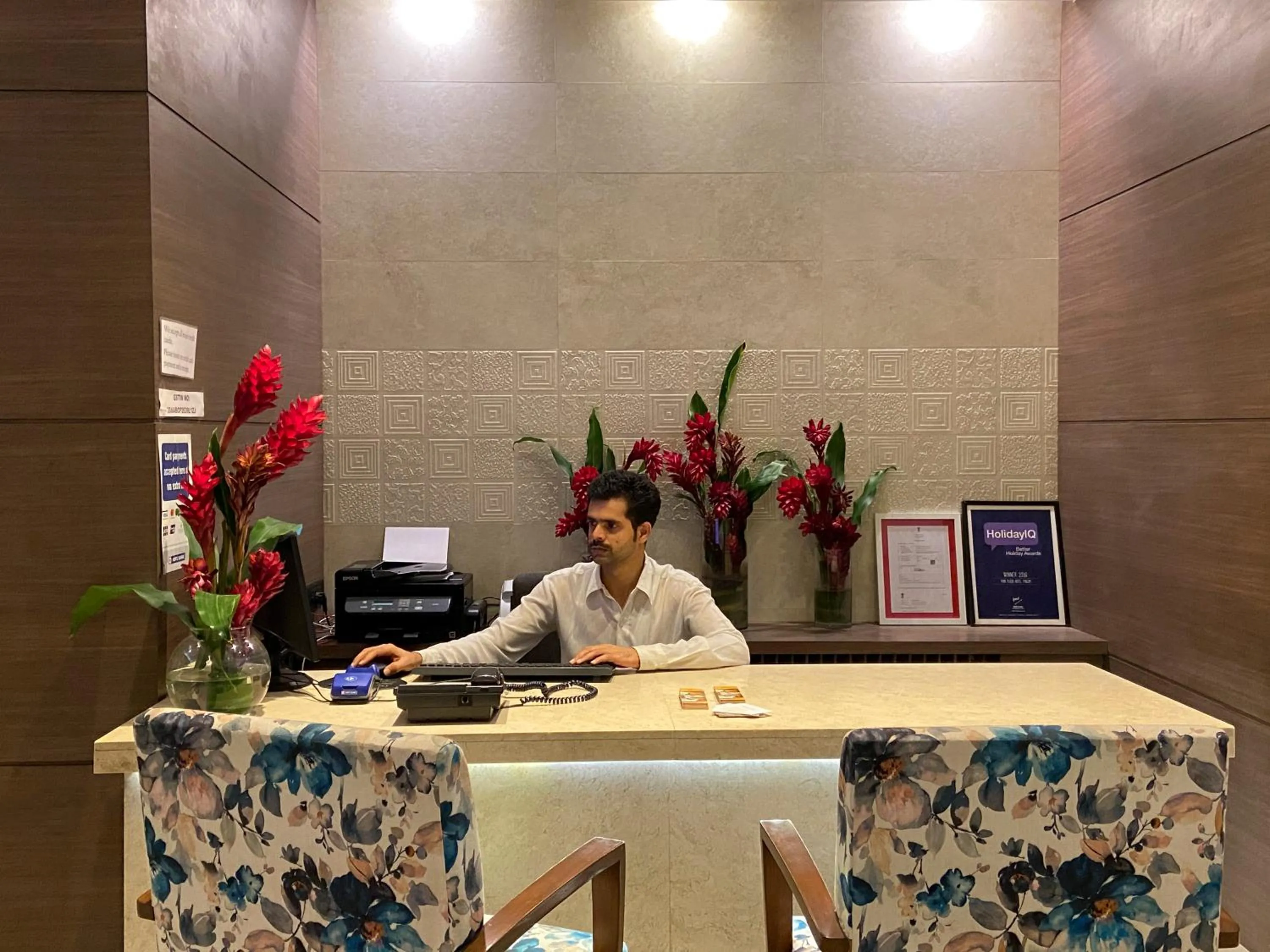 Lobby or reception in Hotel Park Plaza