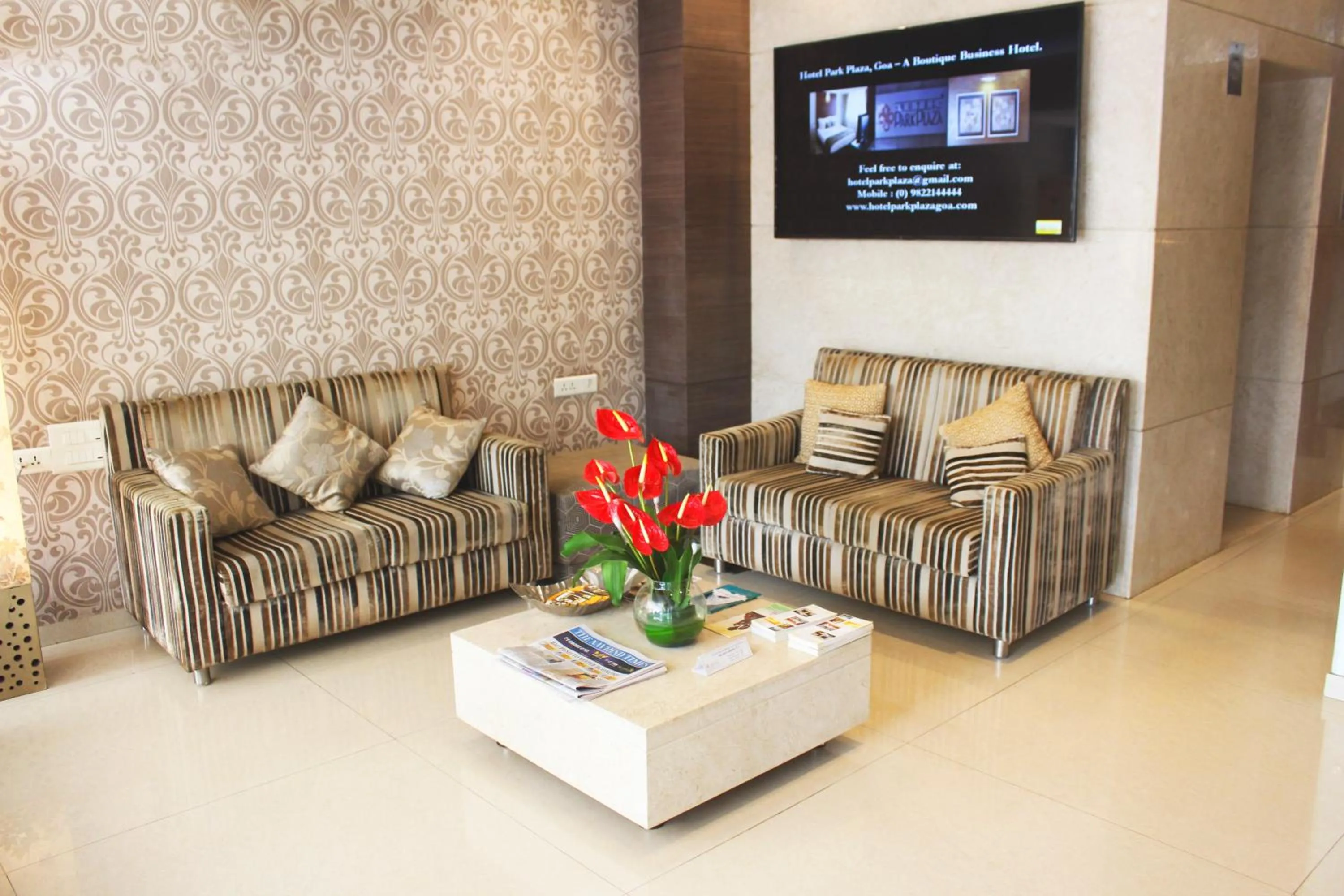 Lobby or reception in Hotel Park Plaza