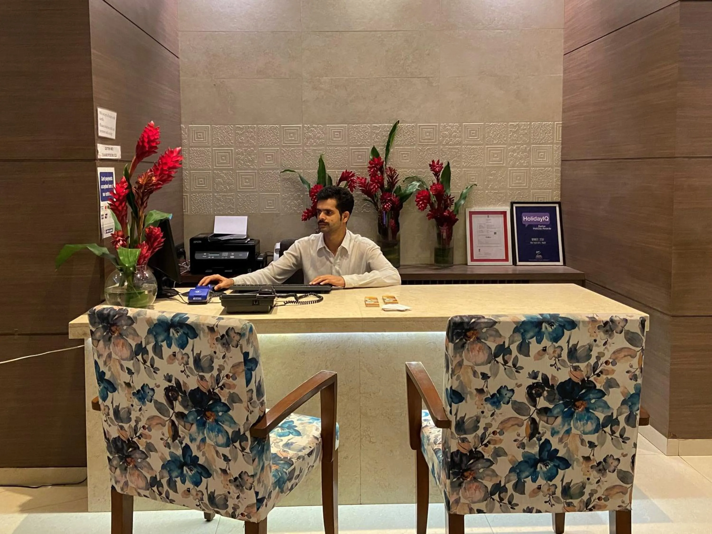 Lobby or reception in Hotel Park Plaza