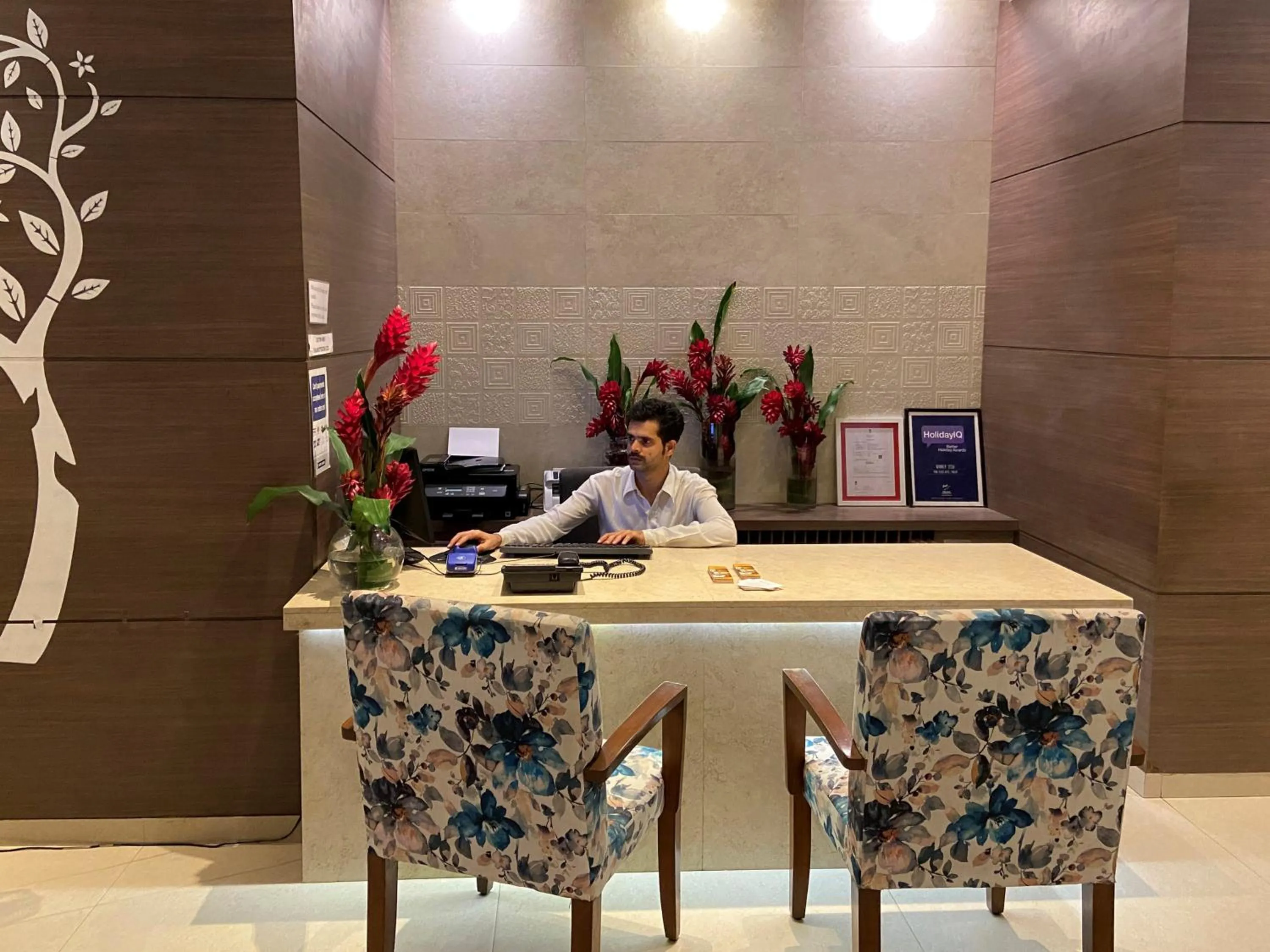 Lobby or reception in Hotel Park Plaza