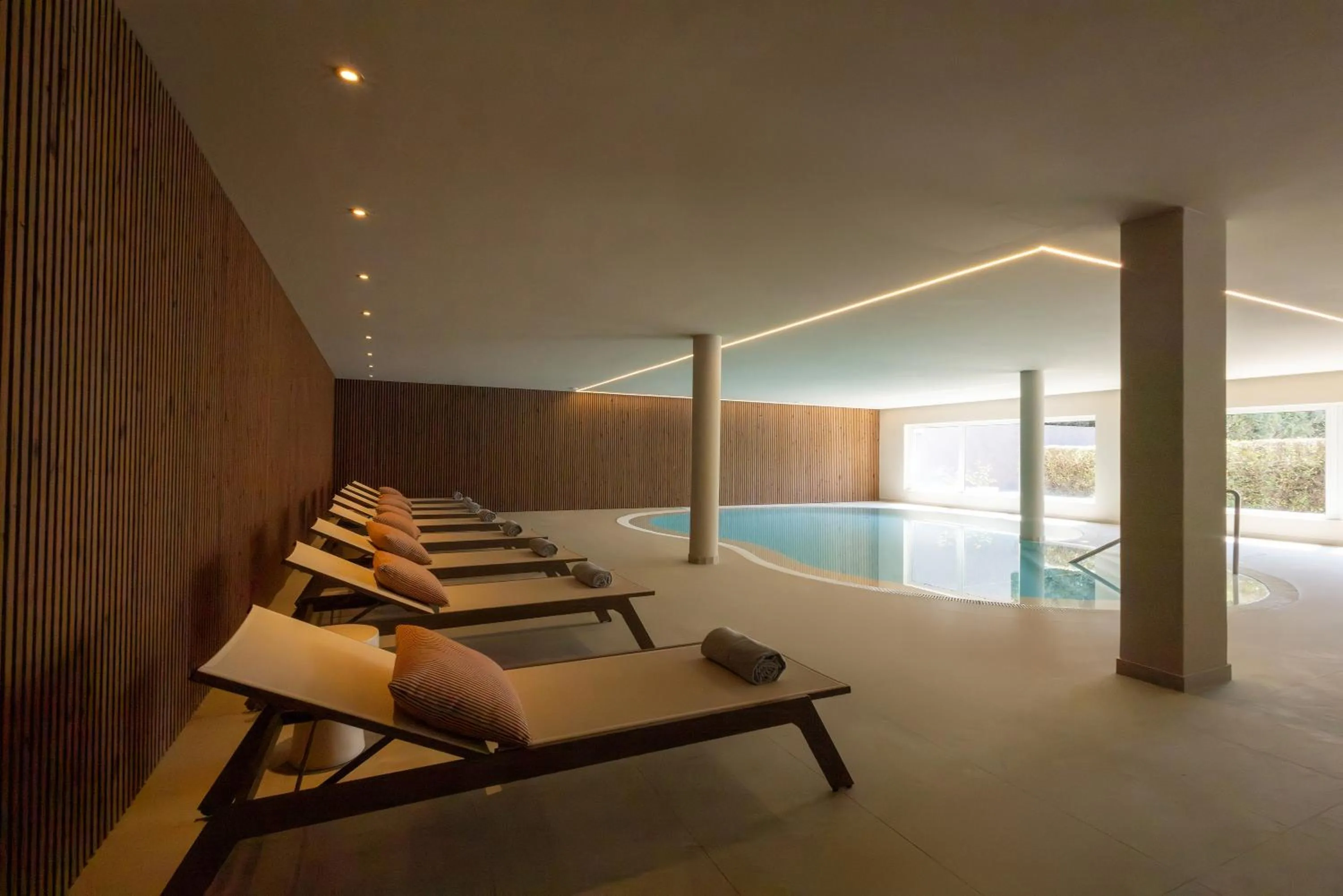 Pool view in The Lince Braga