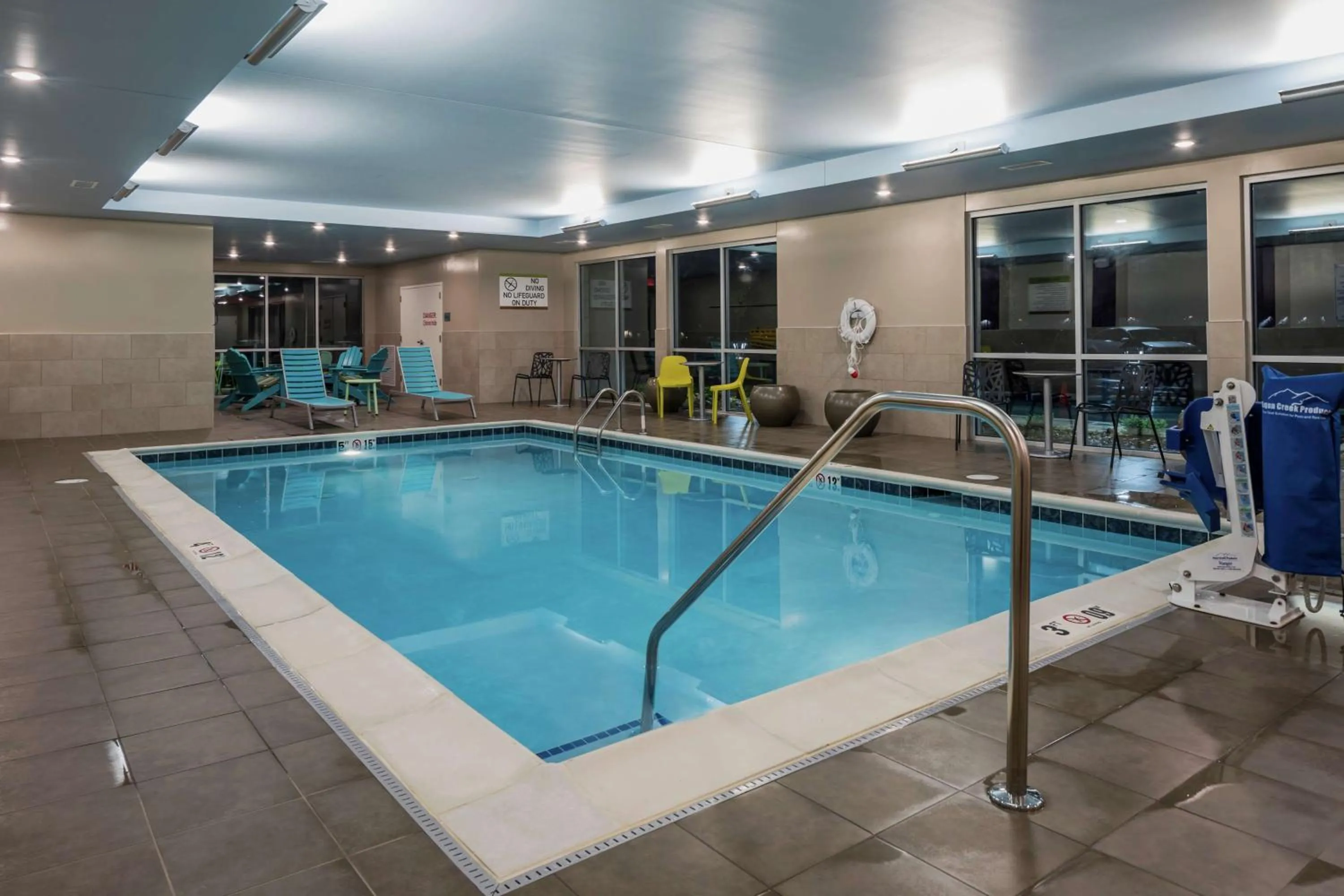 Pool view in Home2 Suites By Hilton Dayton Centerville