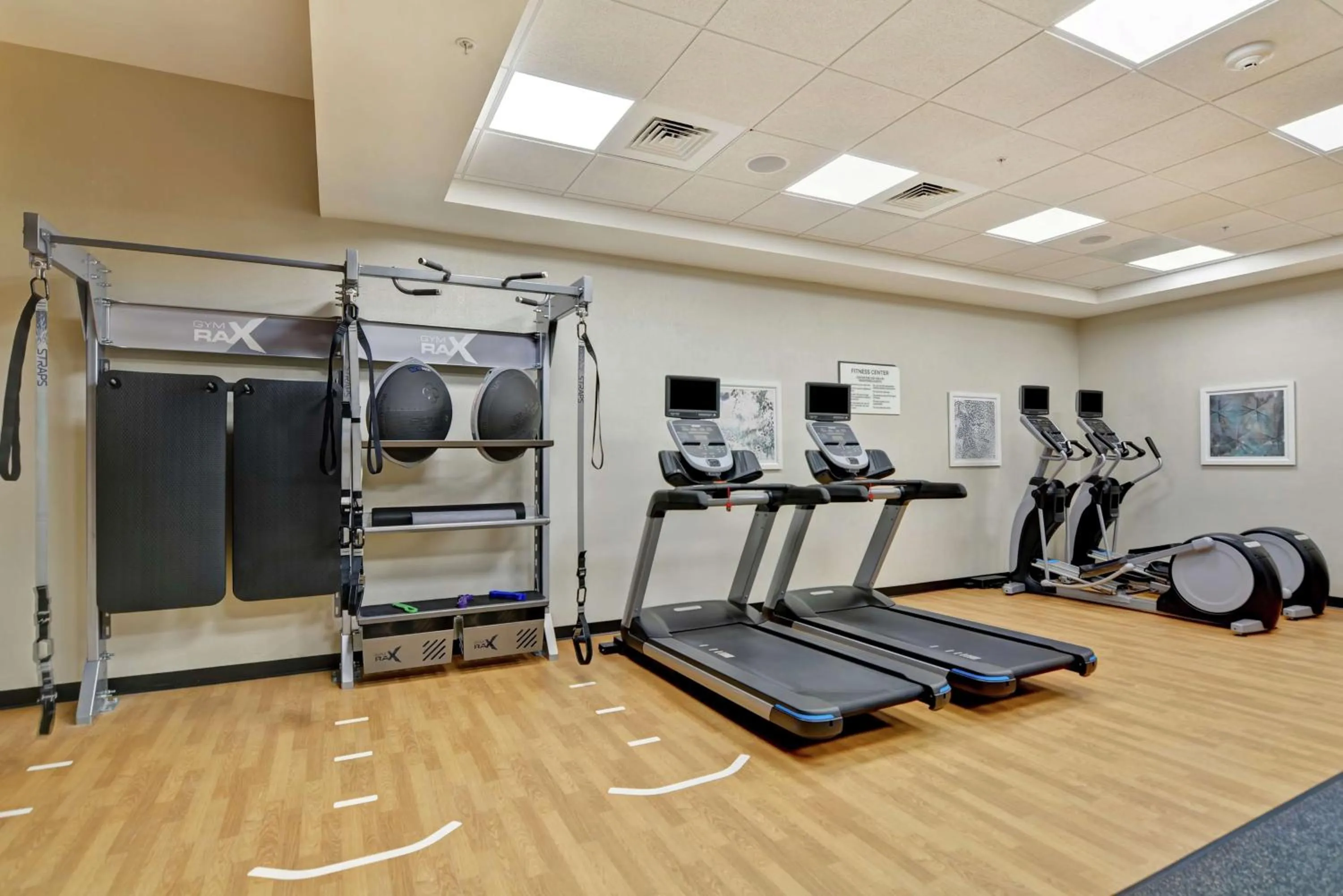 Fitness centre/facilities in Hilton Garden Inn Princeton Lawrenceville