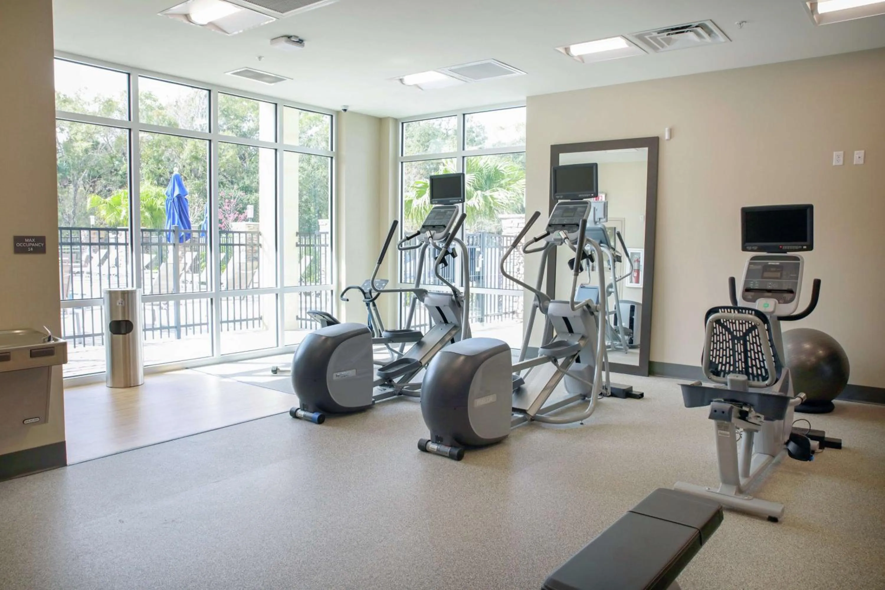 Fitness centre/facilities in Hilton Garden Inn Tampa - Wesley Chapel