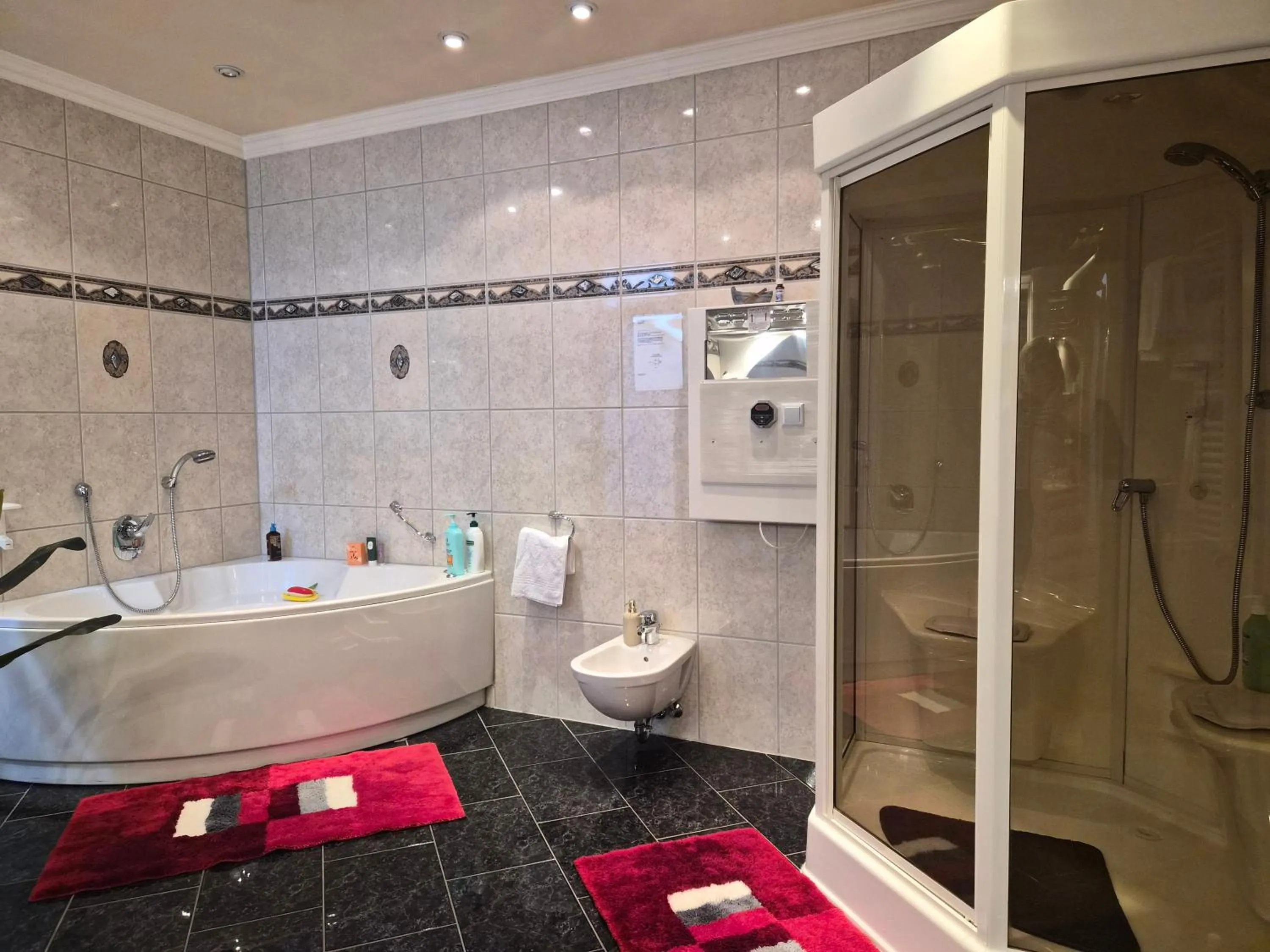 Shower in Hotel Schloßschenke