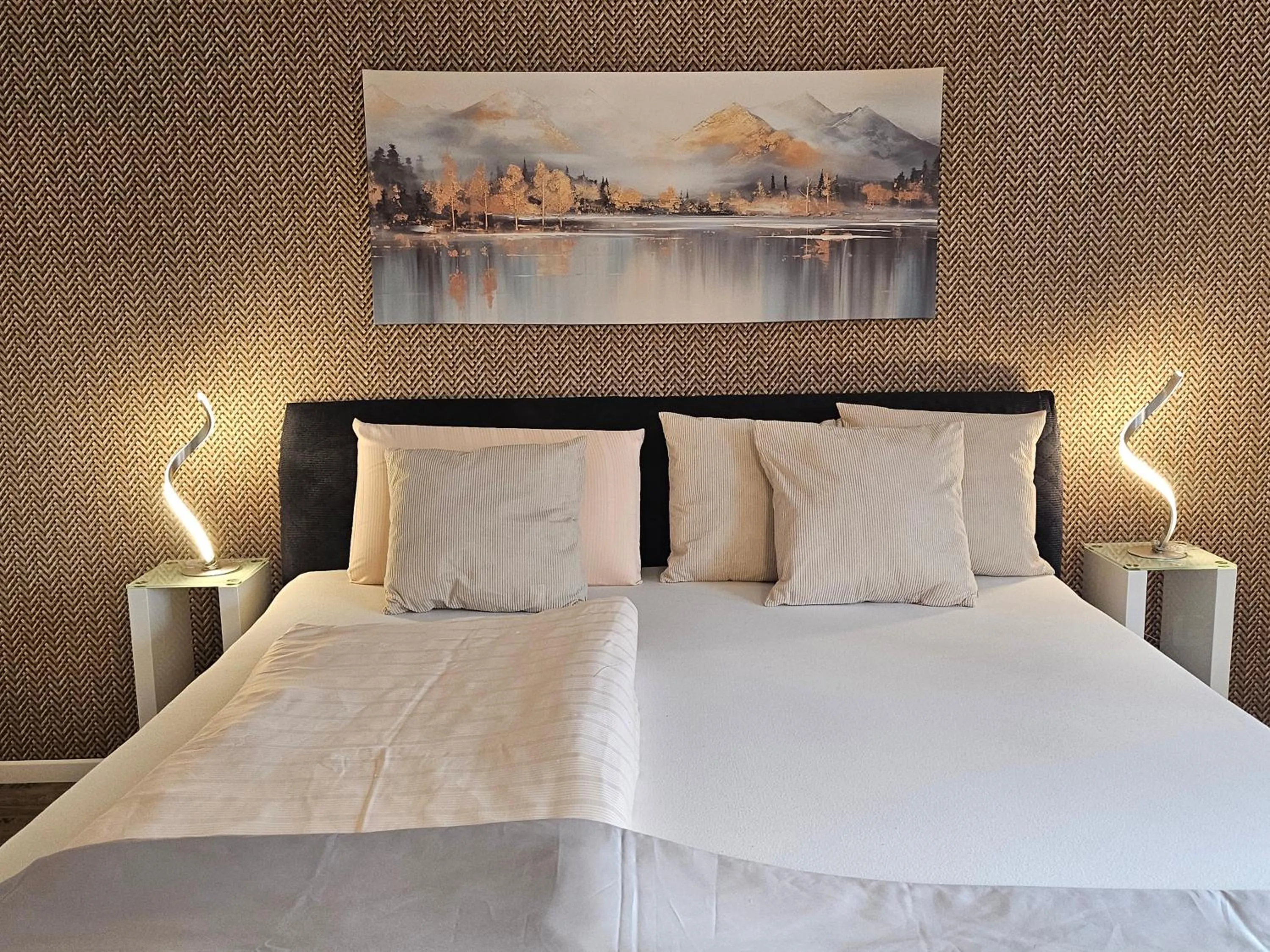 Bed in Hotel Schloßschenke