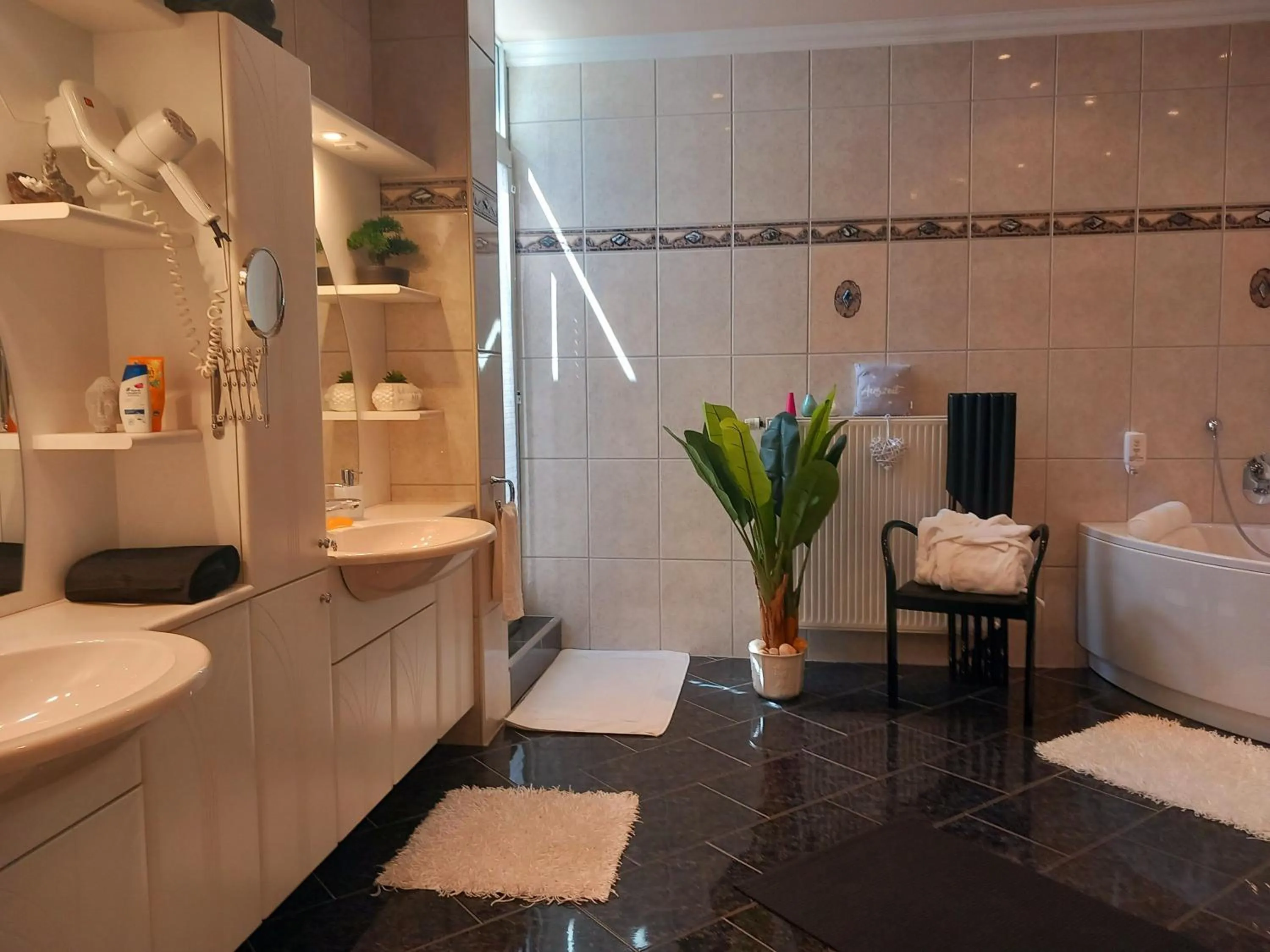 Shower in Hotel Schloßschenke