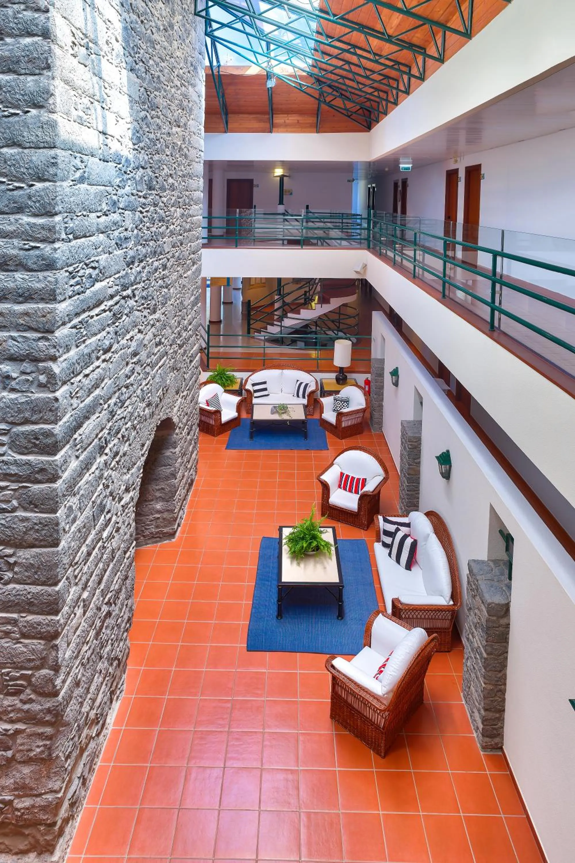 Lobby or reception in Hotel Torre Praia