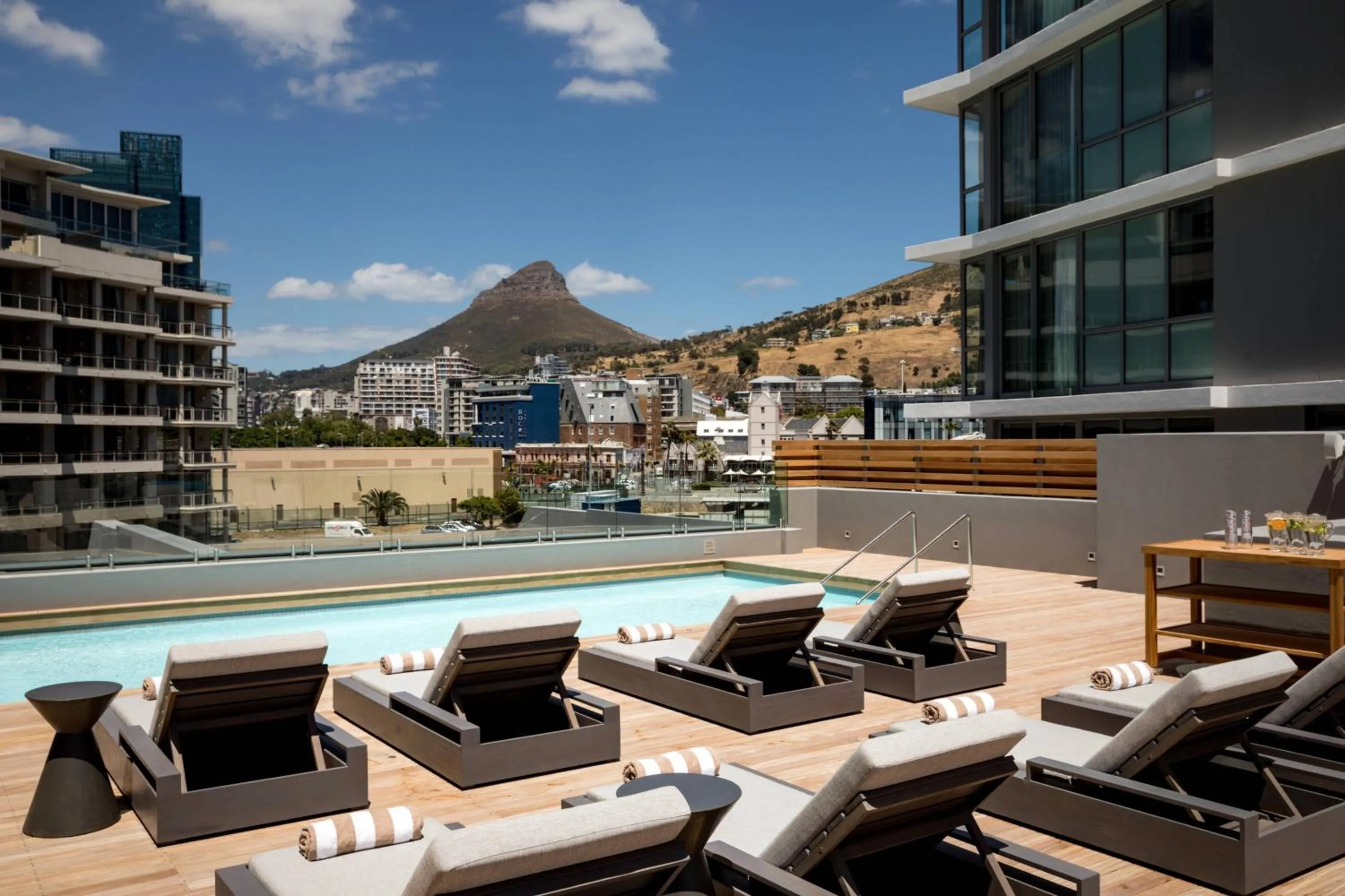 Swimming pool in AC Hotel by Marriott Cape Town Waterfront