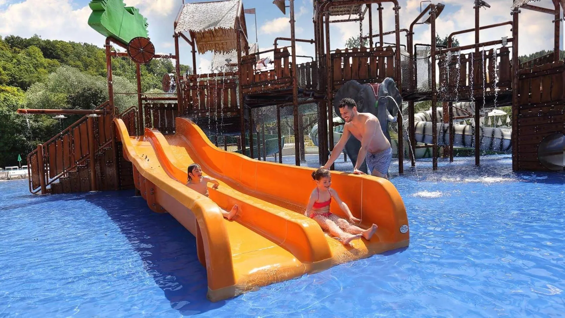 Swimming pool in Terme Olimia - Hotel Sotelia