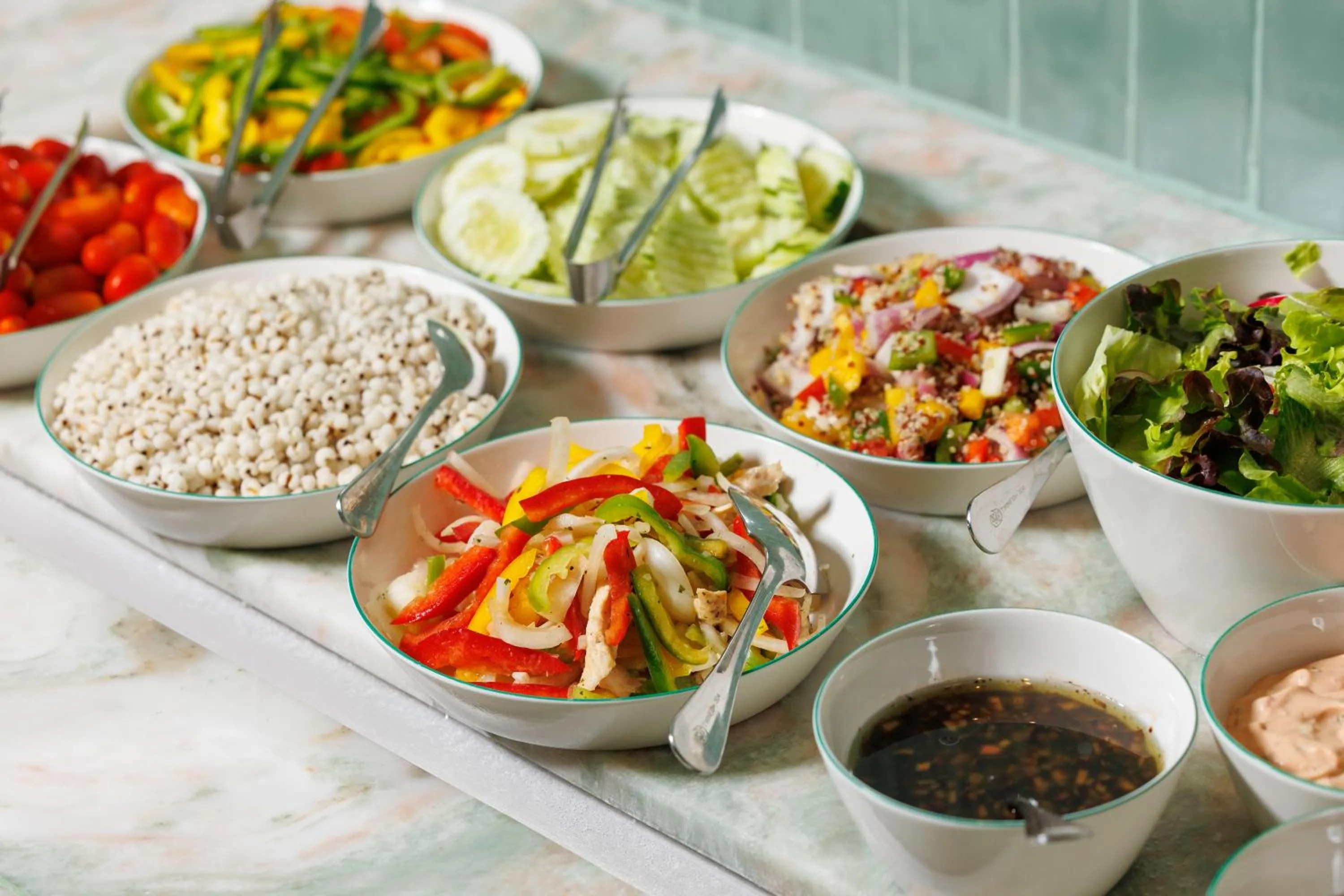 Buffet breakfast in Hyatt Place Bangkok Sukhumvit 1